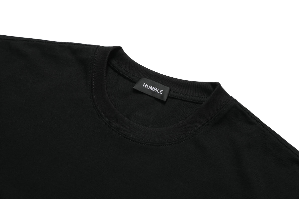 Work Hard Stay Humble Tee Black/White – product image 5