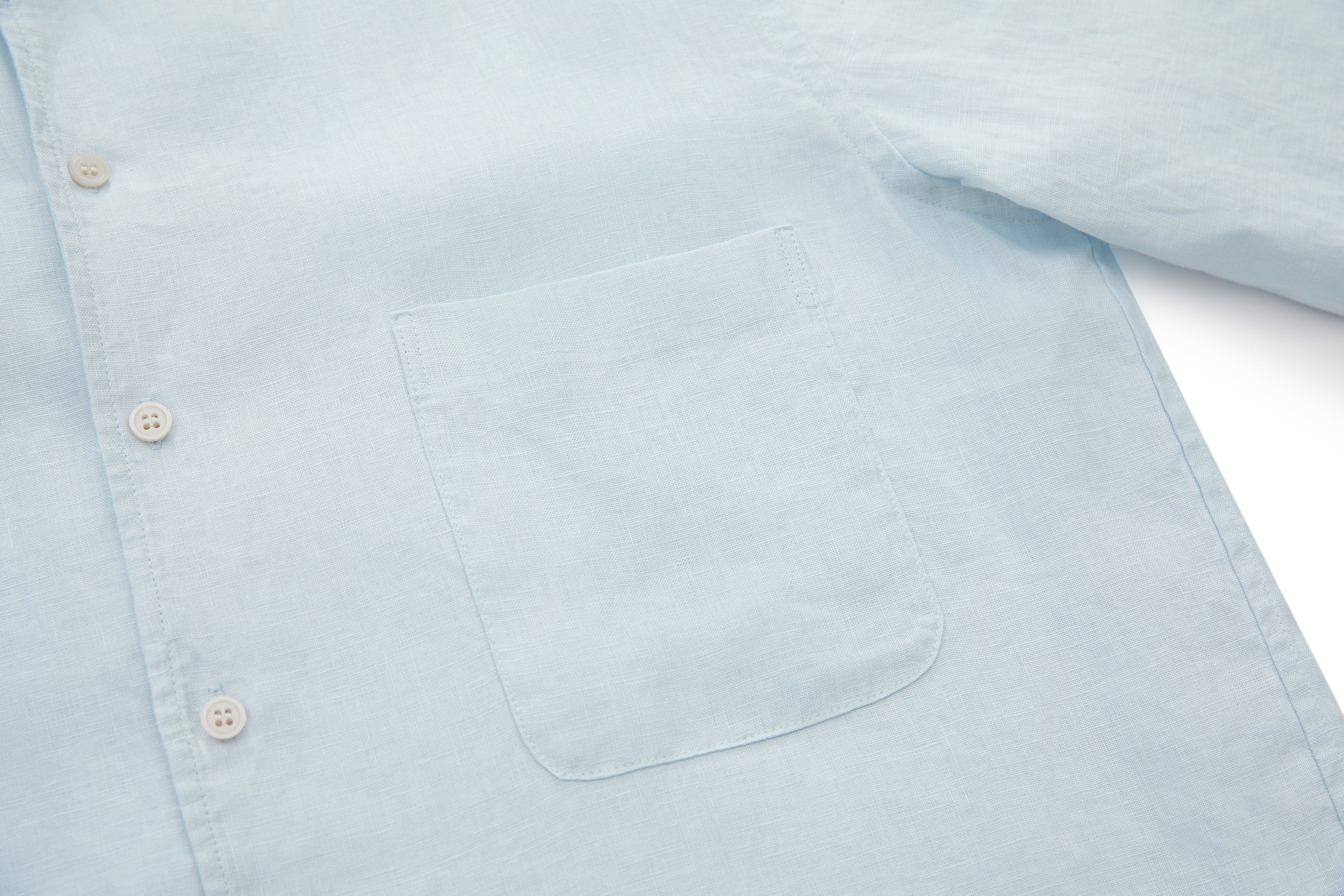 Linen Shirt Light Blue
