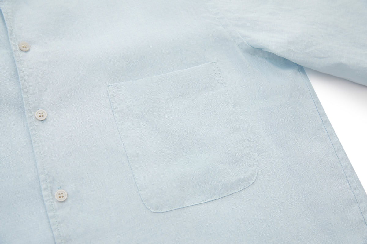 Linen Shirt Light Blue – product image 5