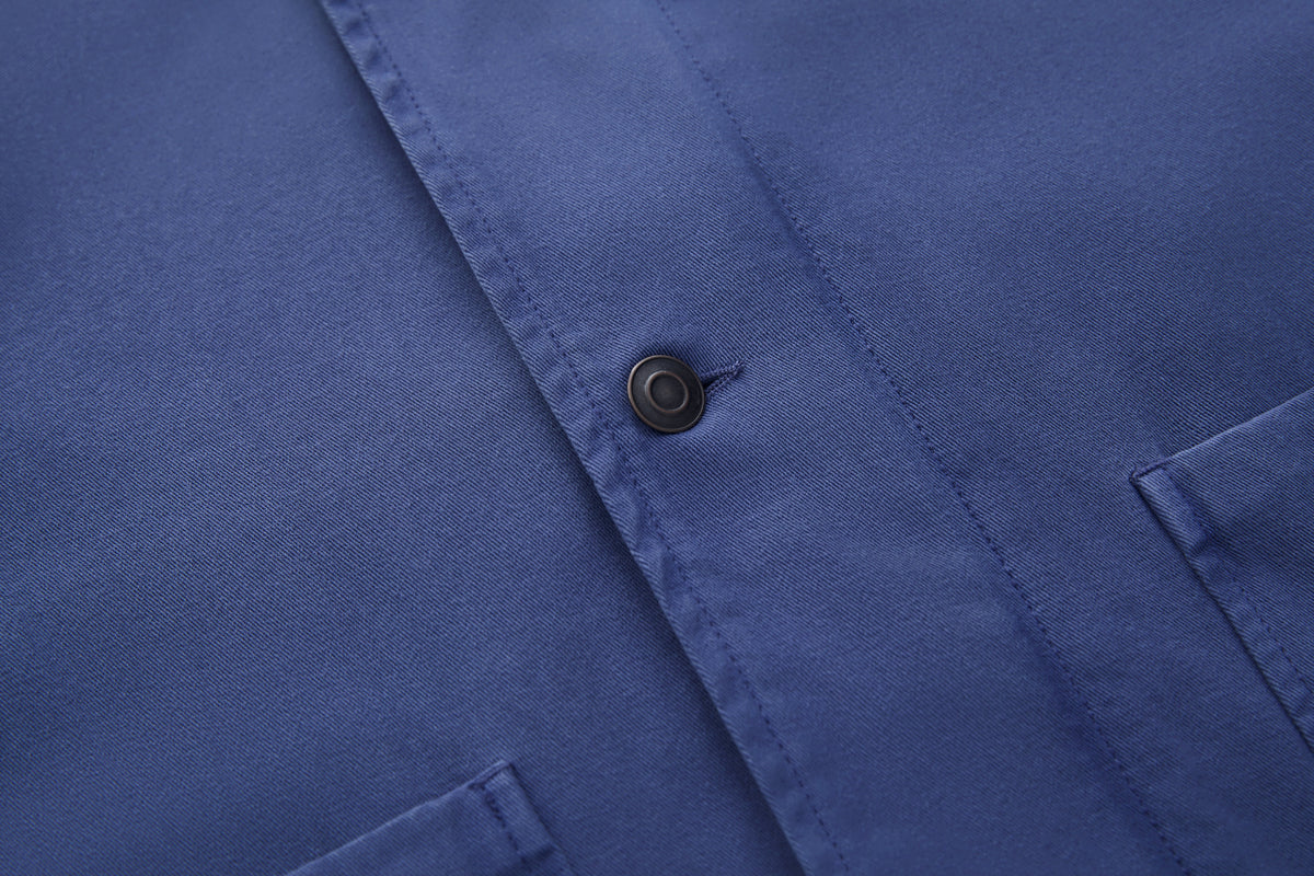 French Workwear Jacket Celtic Blue – product image 5