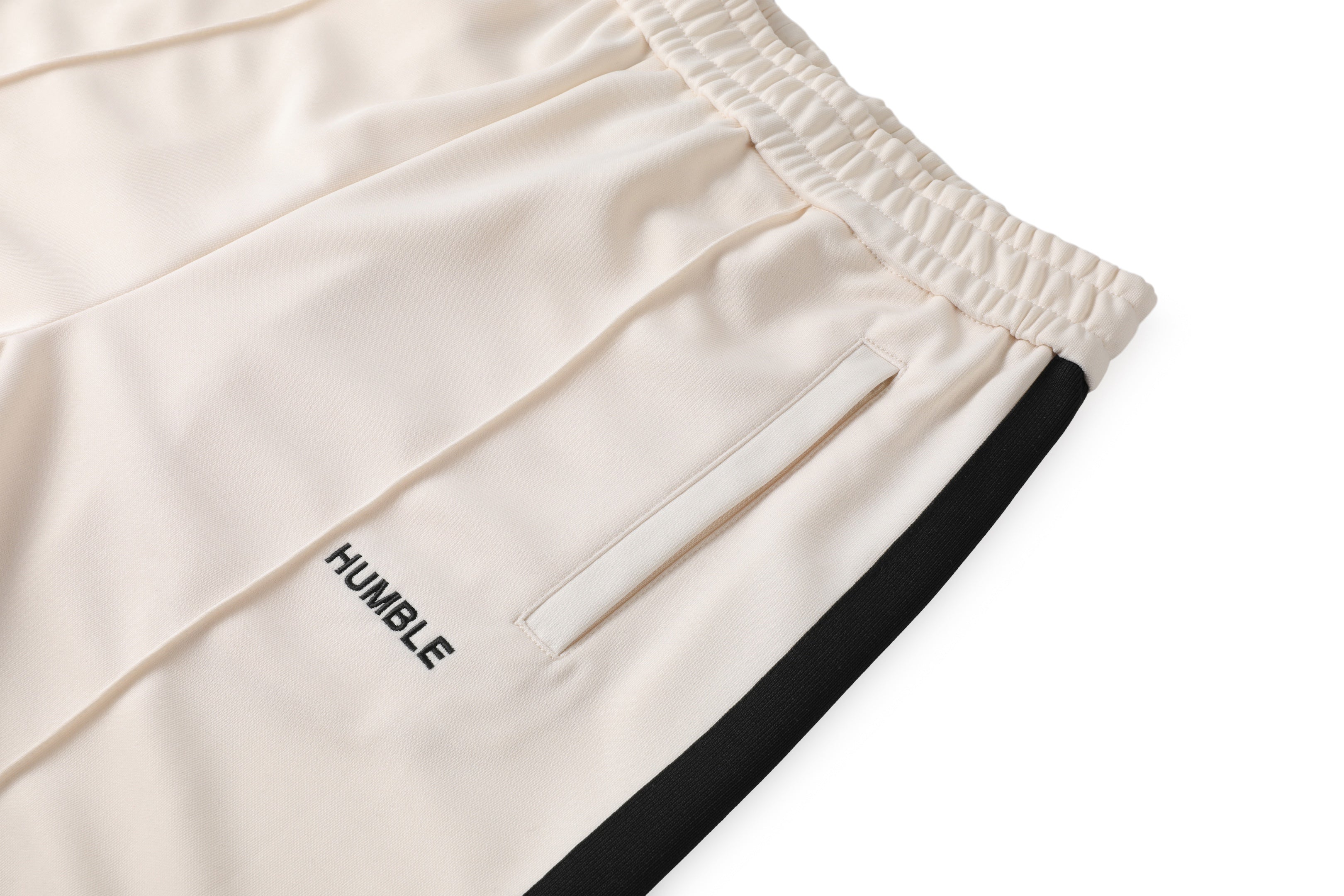Track Shorts Egg Shell