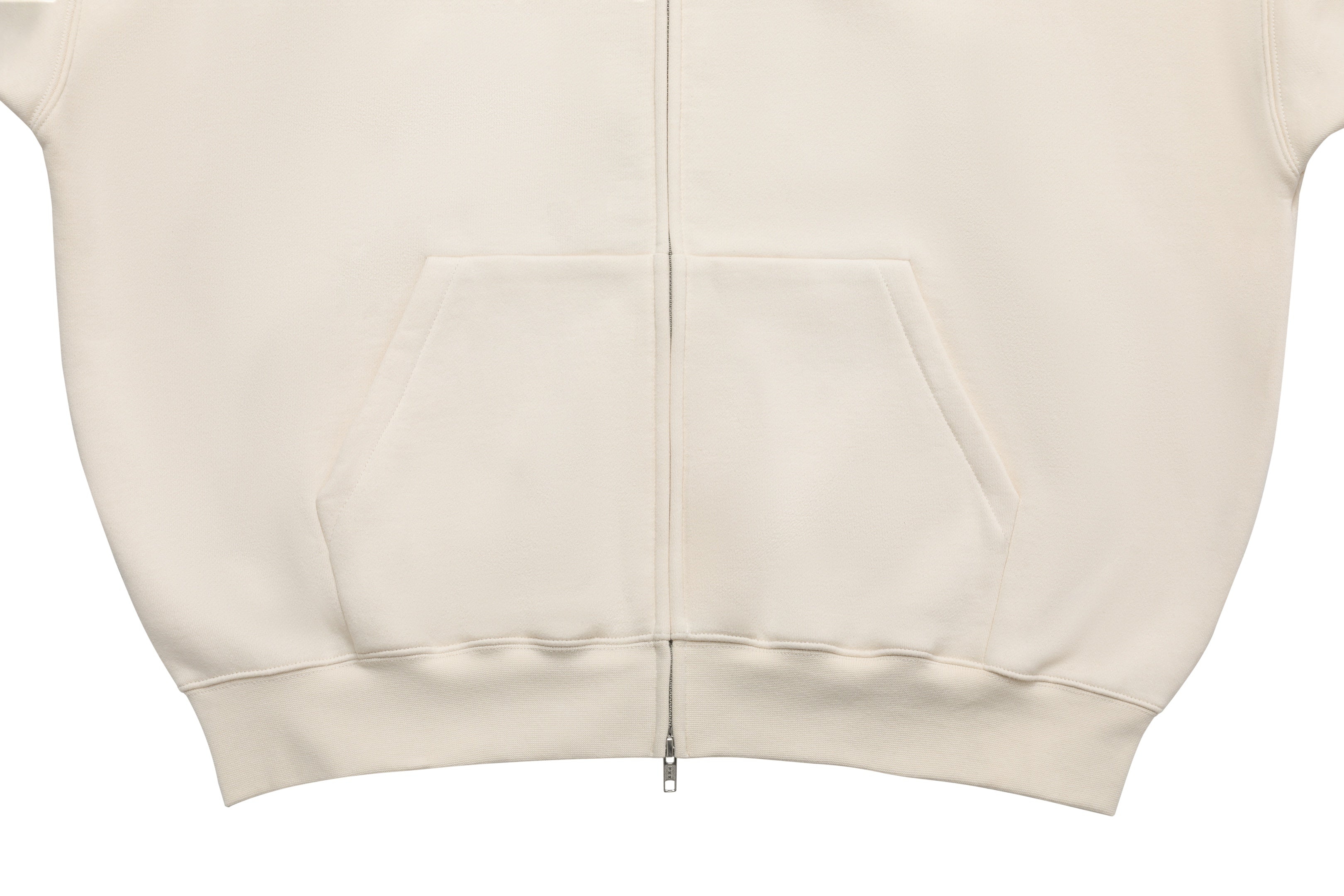 Work Hard Stay Humble Zip-Up Hoodie Egg Shell