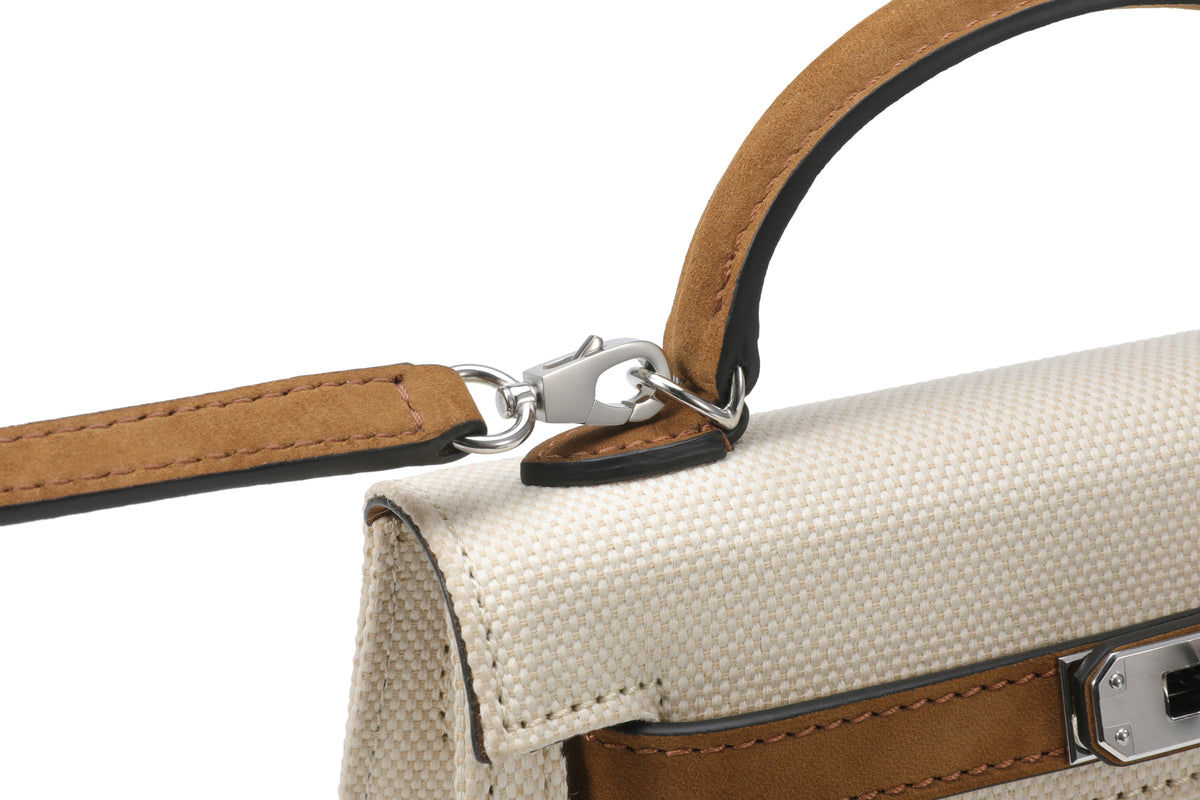 Shoulder Bag Mini White/Brown – product image 7