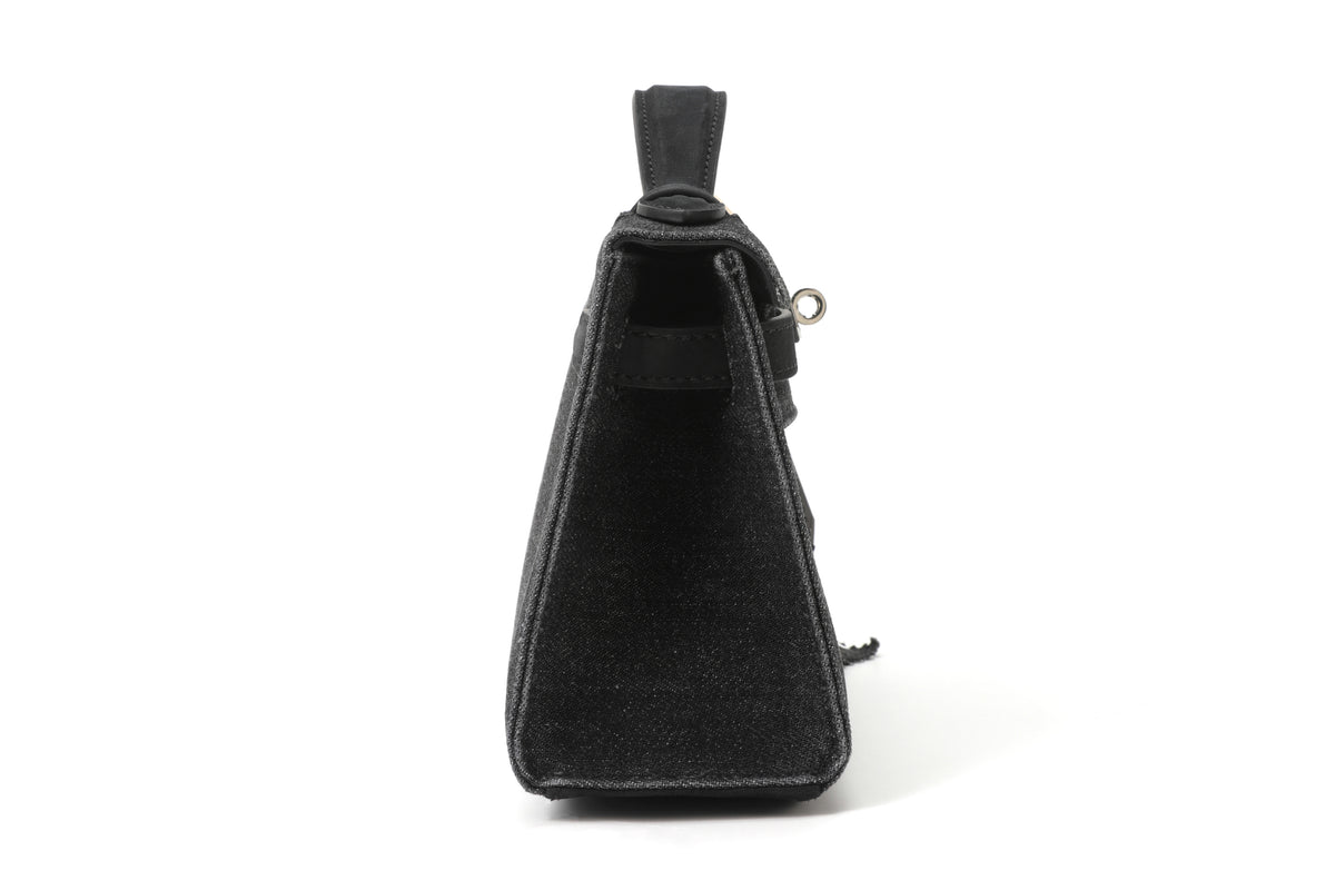 Pochette Mini Denim Black – product image 8