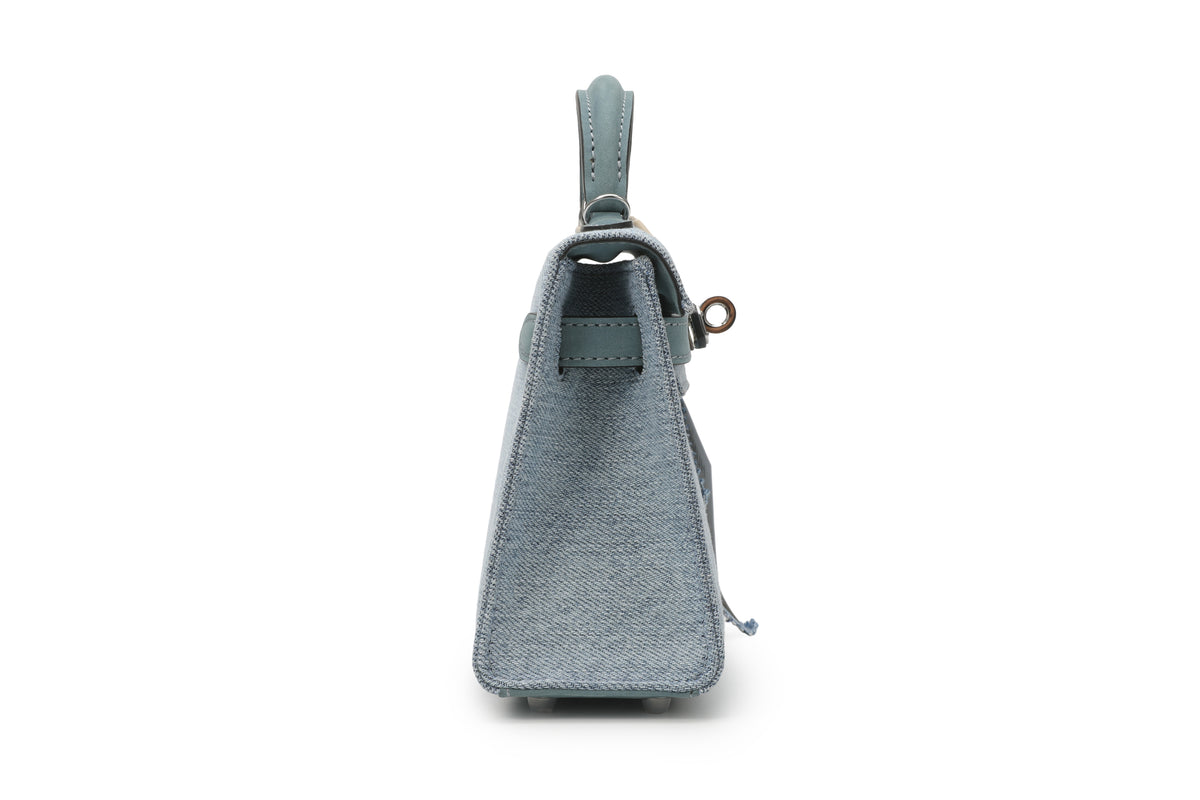 Shoulder Bag Mini Denim Blue – product image 8
