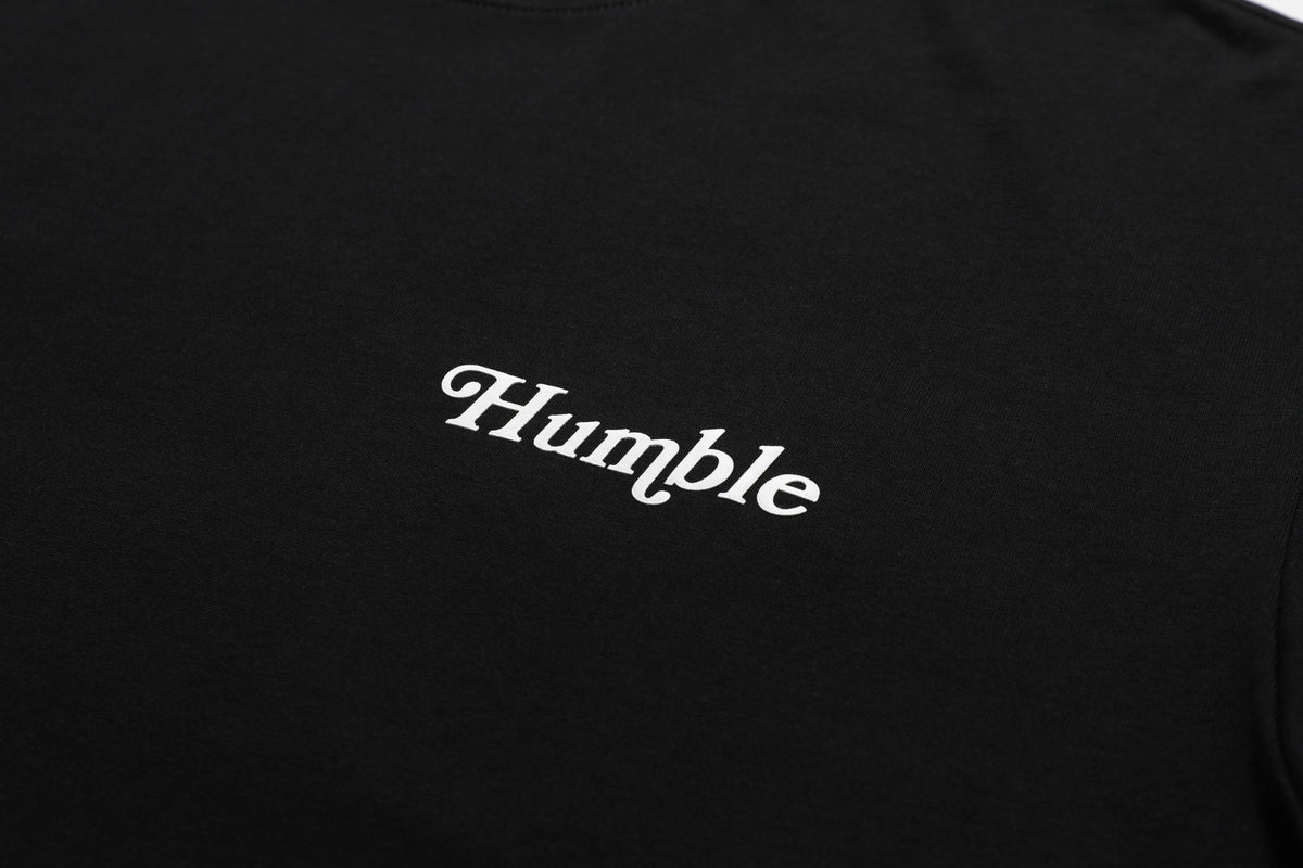 Work Hard Stay Humble Tee Black/White – product image 6