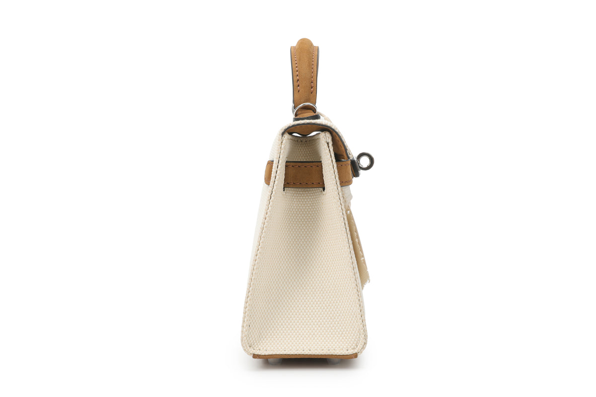 Shoulder Bag Mini White/Brown – product image 8