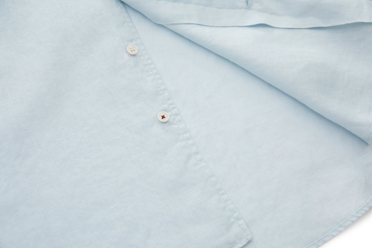 Linen Shirt Light Blue – product image 6