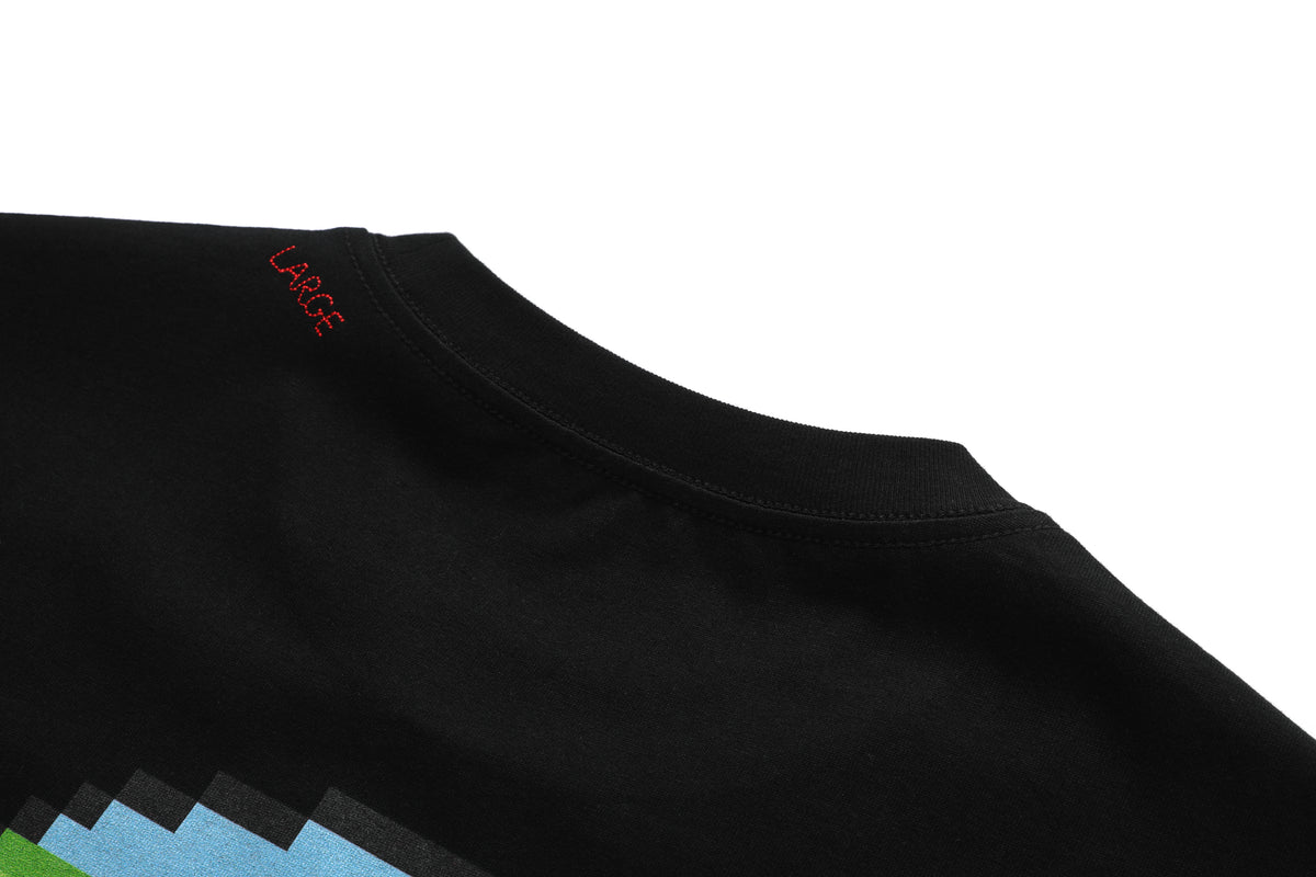 Pixel Love Earth Tee Black – product image 6