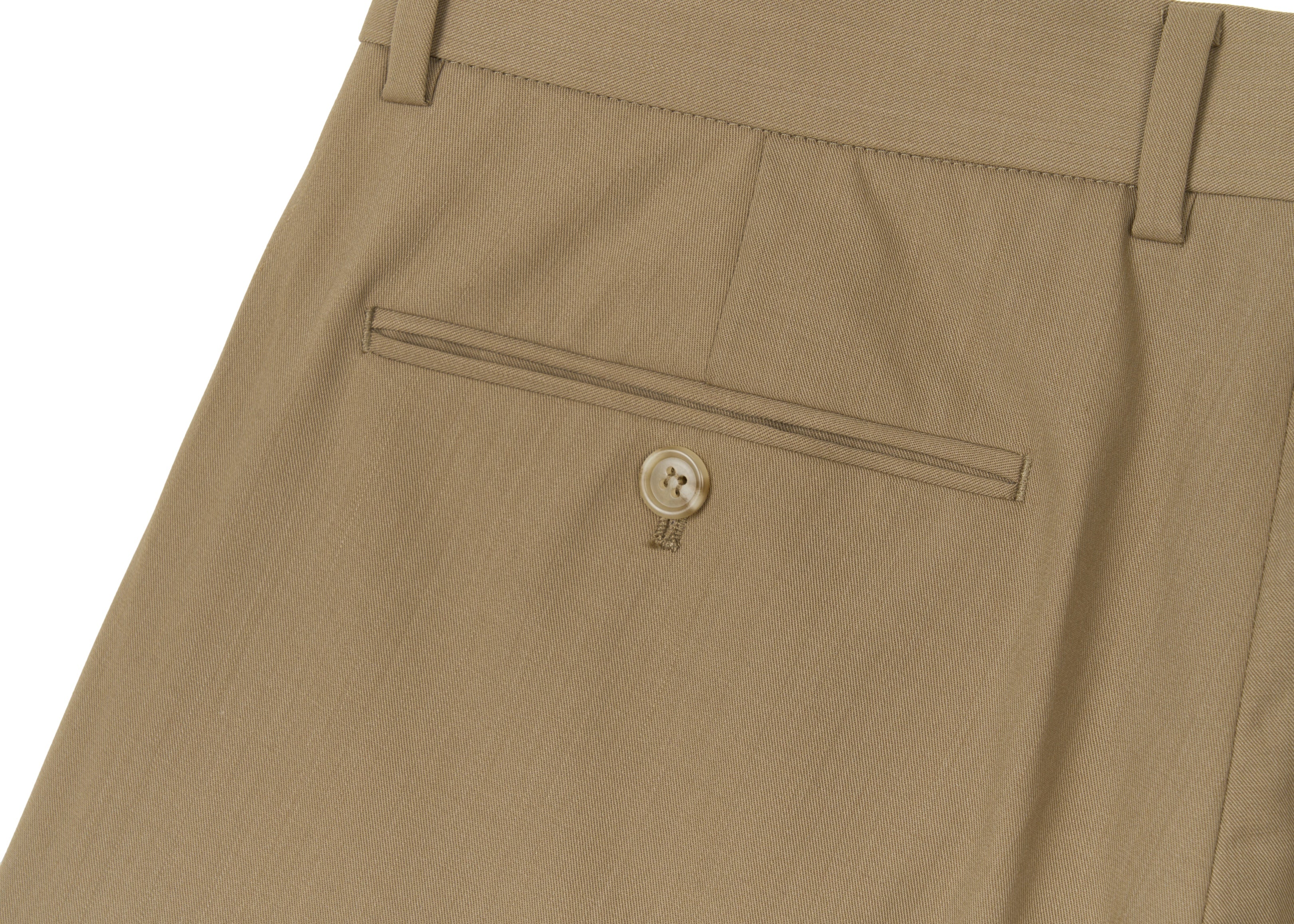 Two-Tuck Shorts Khaki