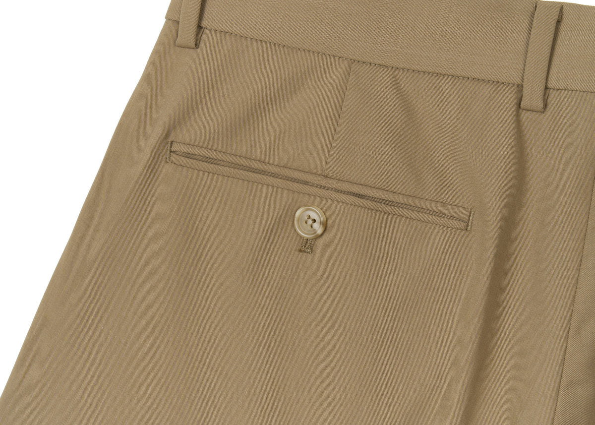 Two-Tuck Shorts Khaki – product image 6