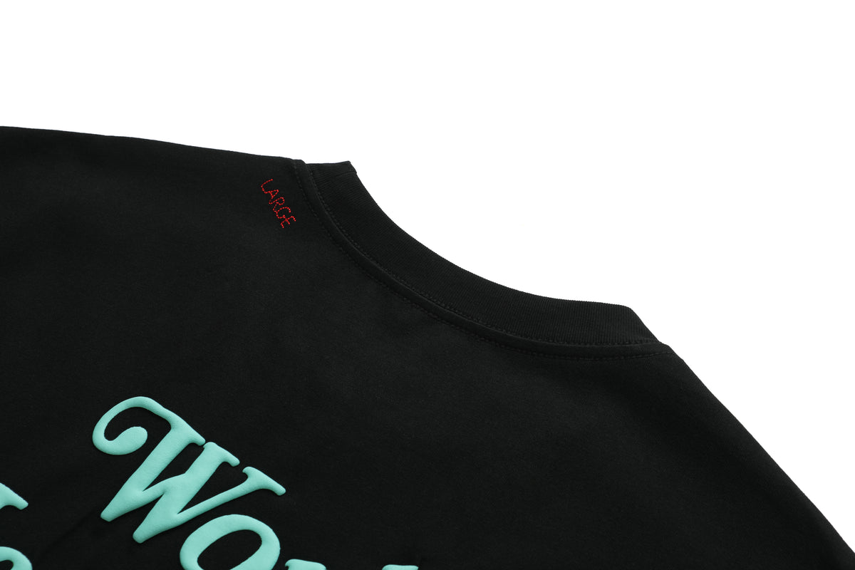 Work Hard Stay Humble Tee Black/Blue – product image 6
