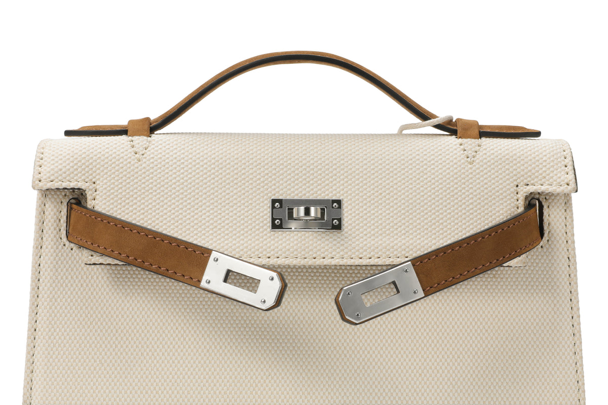 Pochette Mini White/Brown – product image 5