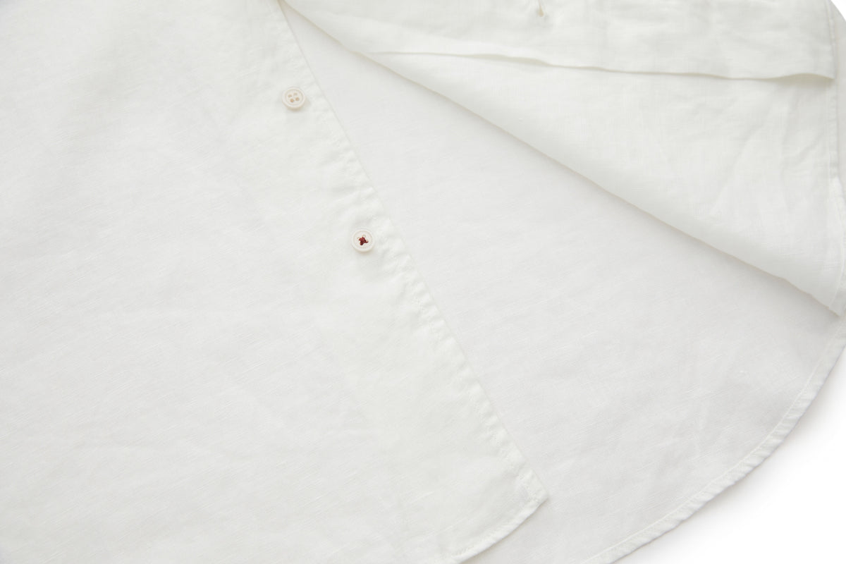 Linen Shirt White – product image 6