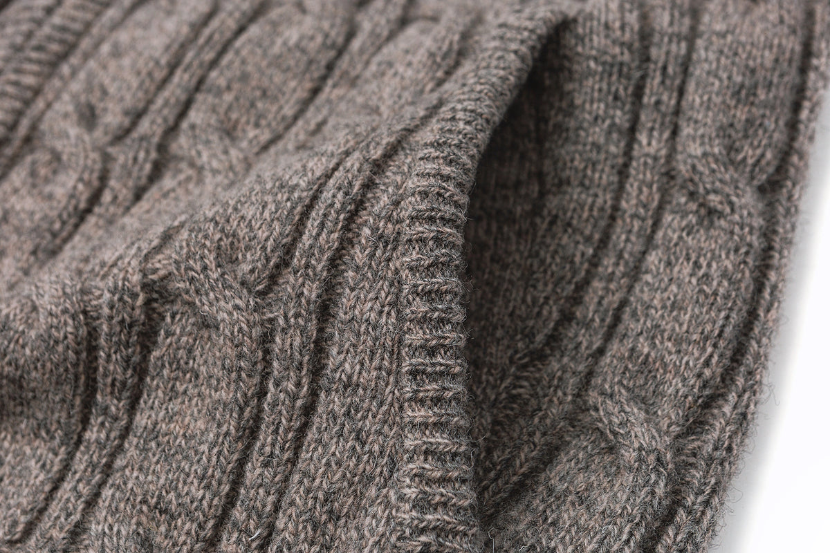 Cable-Knit Zip-Up Hoodie – product image 6