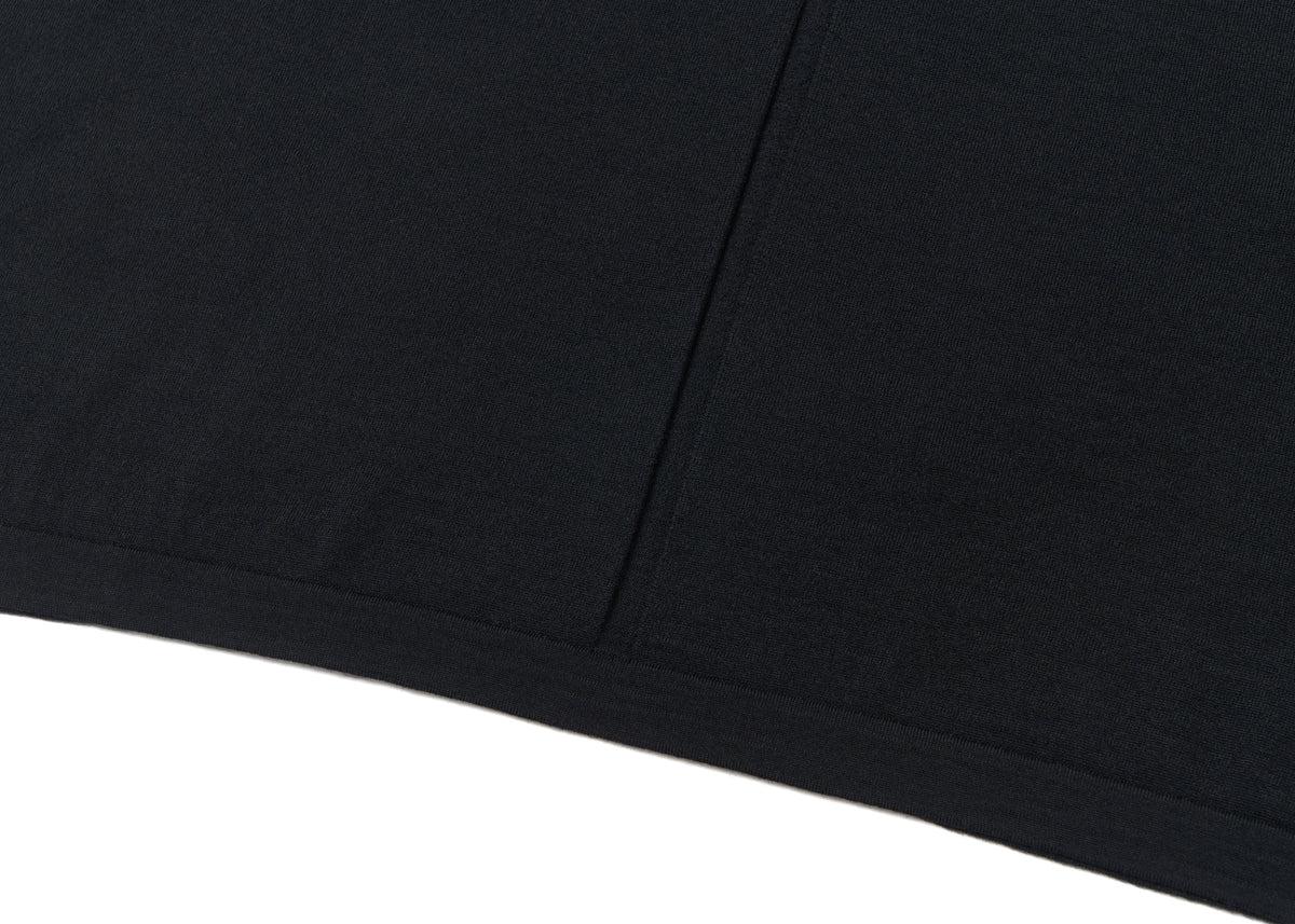 Wool T-Shirt Black (Central Seam) – product image 6