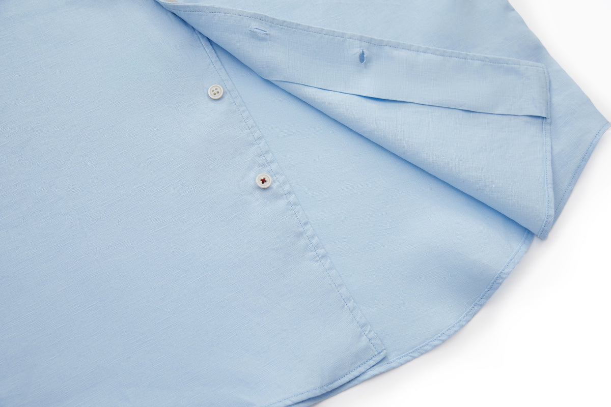 Linen Shirt Blue – product image 6