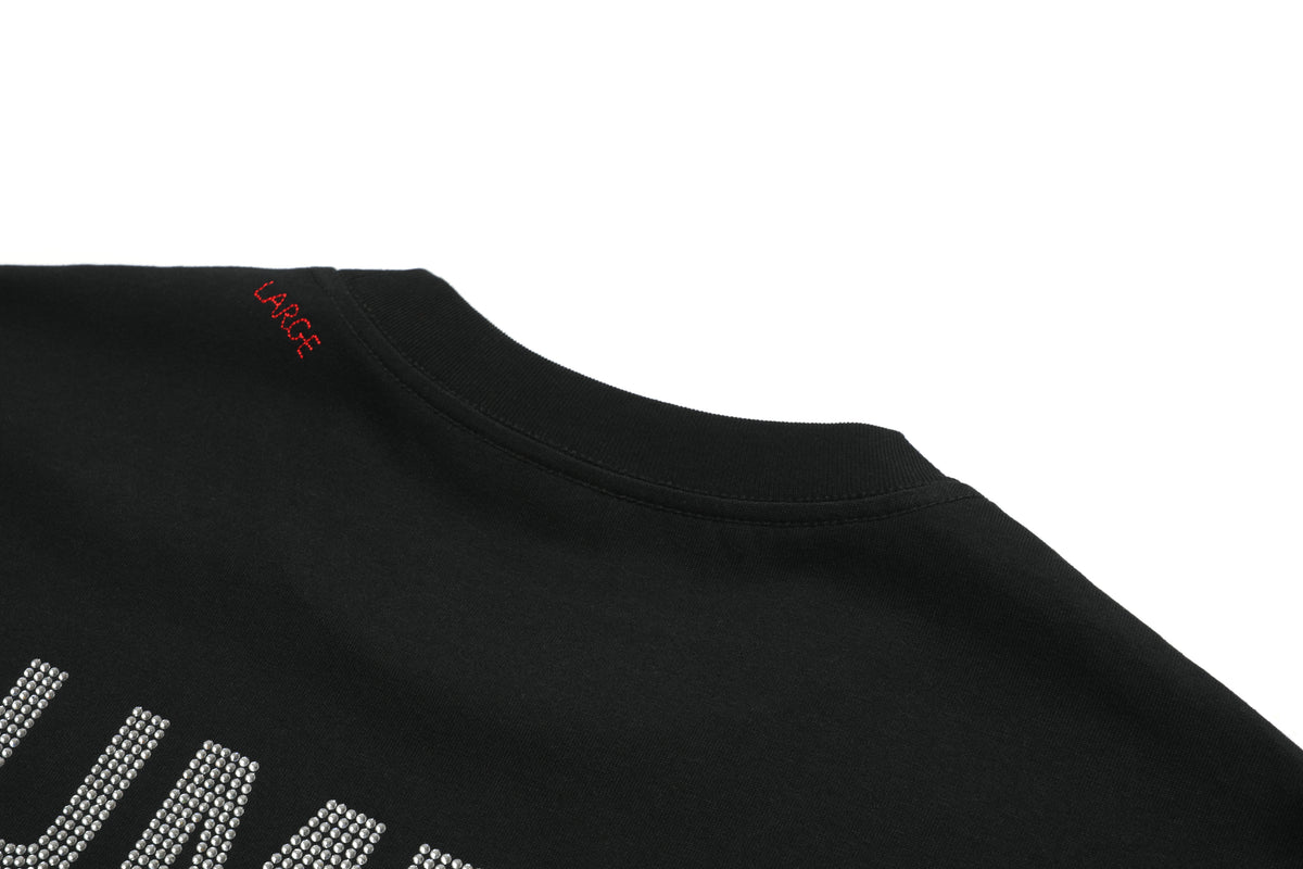 Crystal Logo Tee Black – product image 7