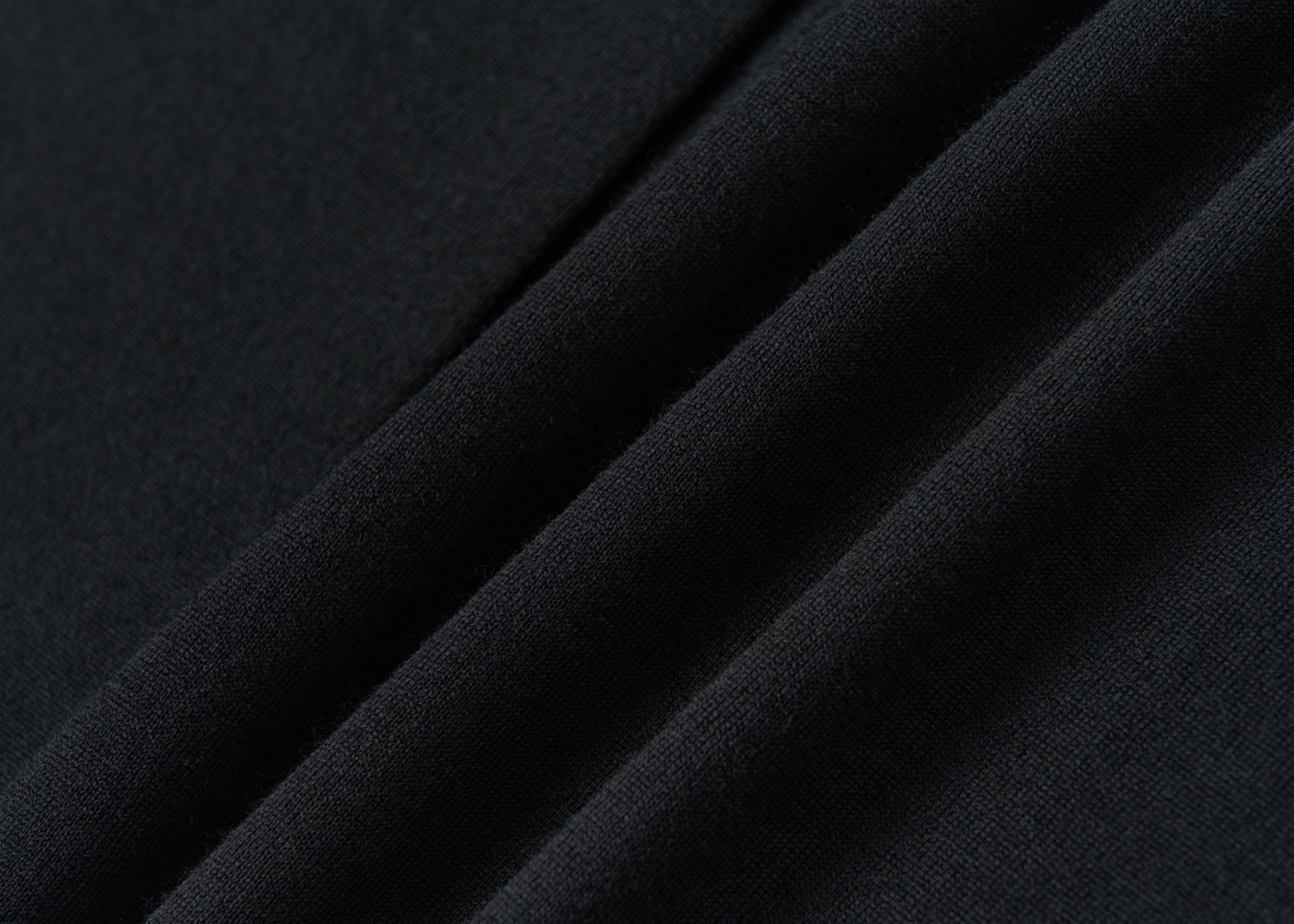 Wool T-Shirt Black