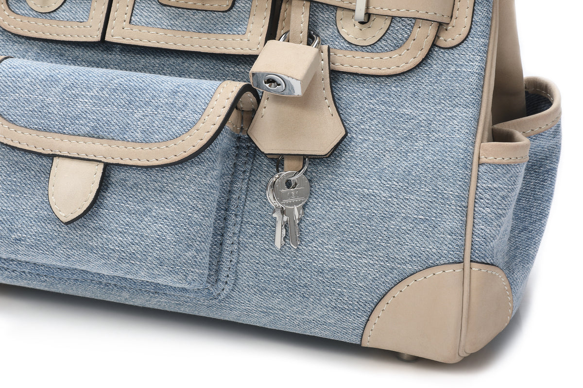 Travel Bag Cargo 25 Blue/Beige – product image 5
