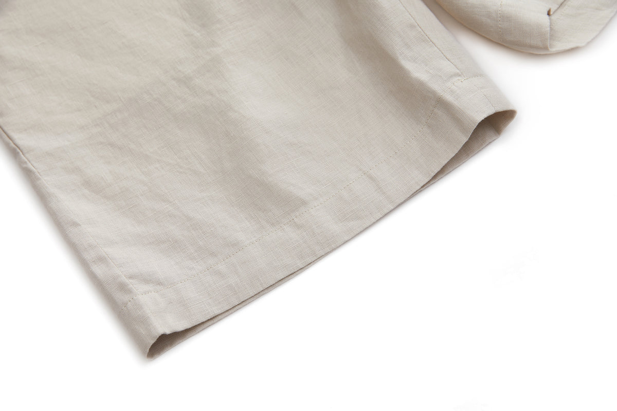 Linen Shorts Natural – product image 7