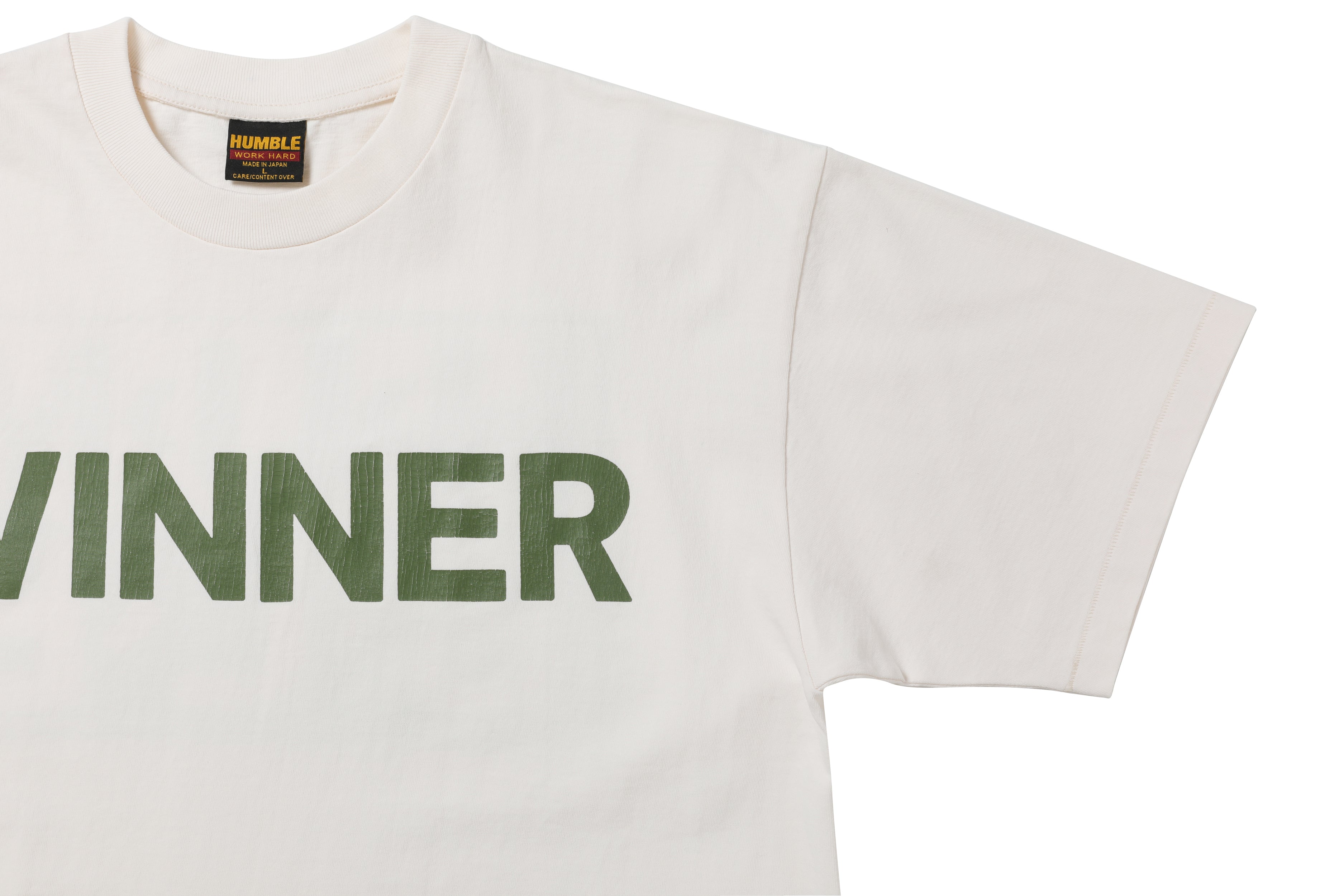 Winner Vintage Tee White