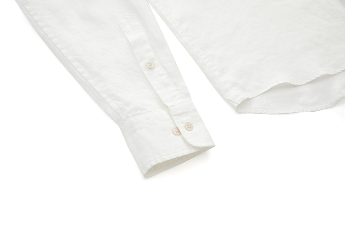 Linen Shirt White – product image 7