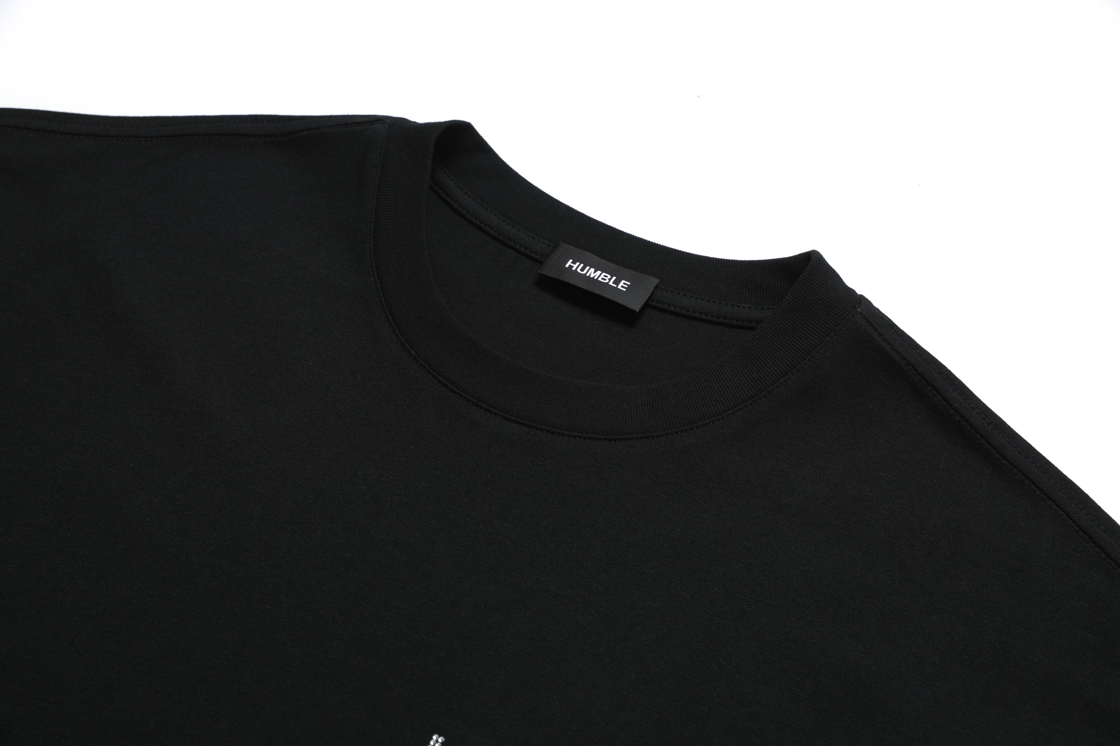 Crystal Logo Tee Black