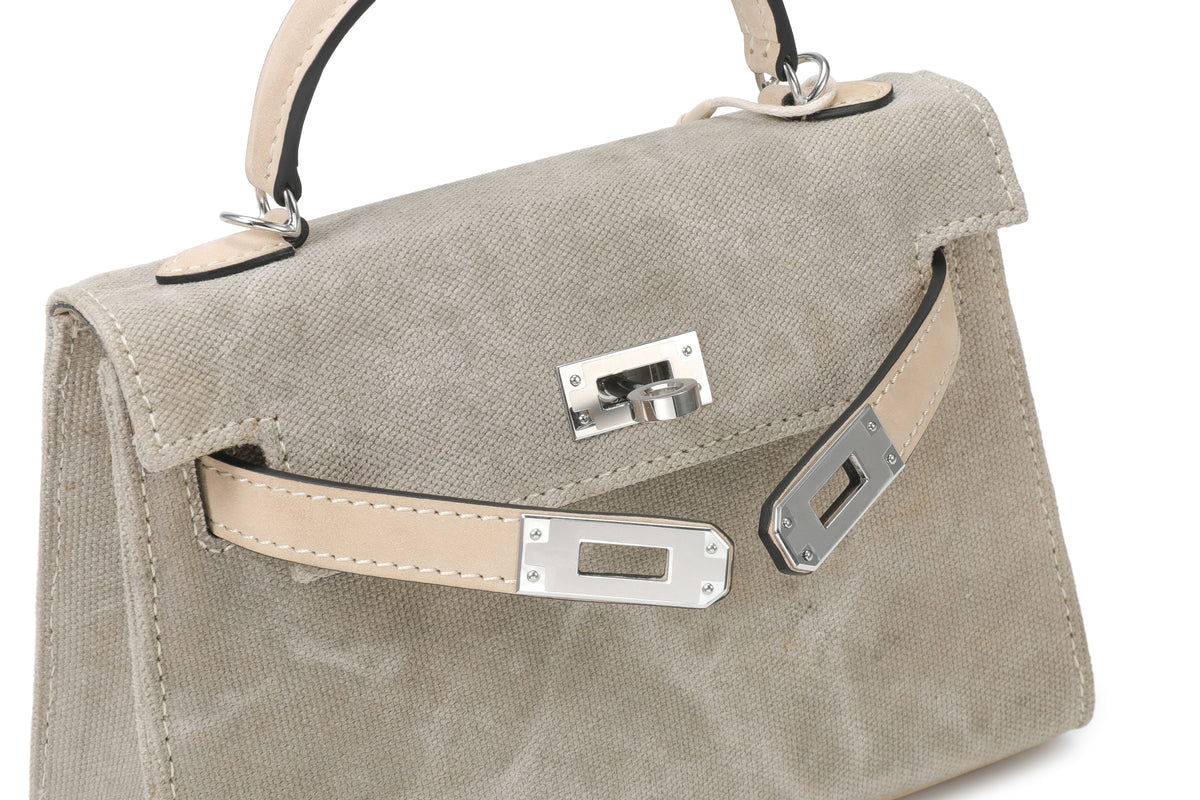 Shoulder Bag Mini Grey – product image 6