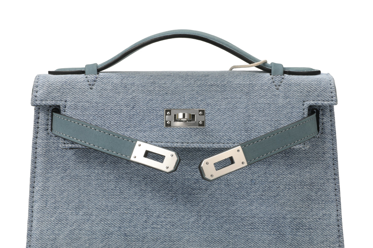 Pochette Mini Denim Blue – product image 5