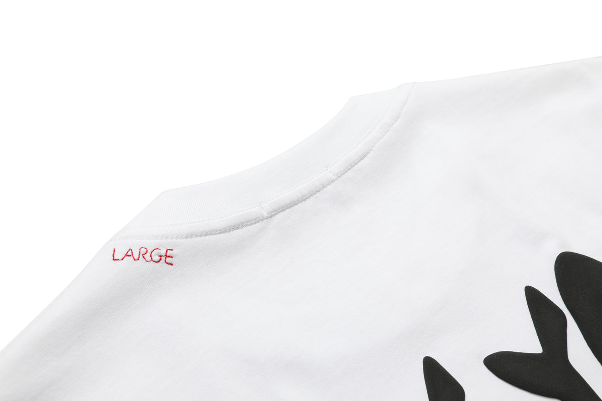 Mood Tee White/Black – product image 8