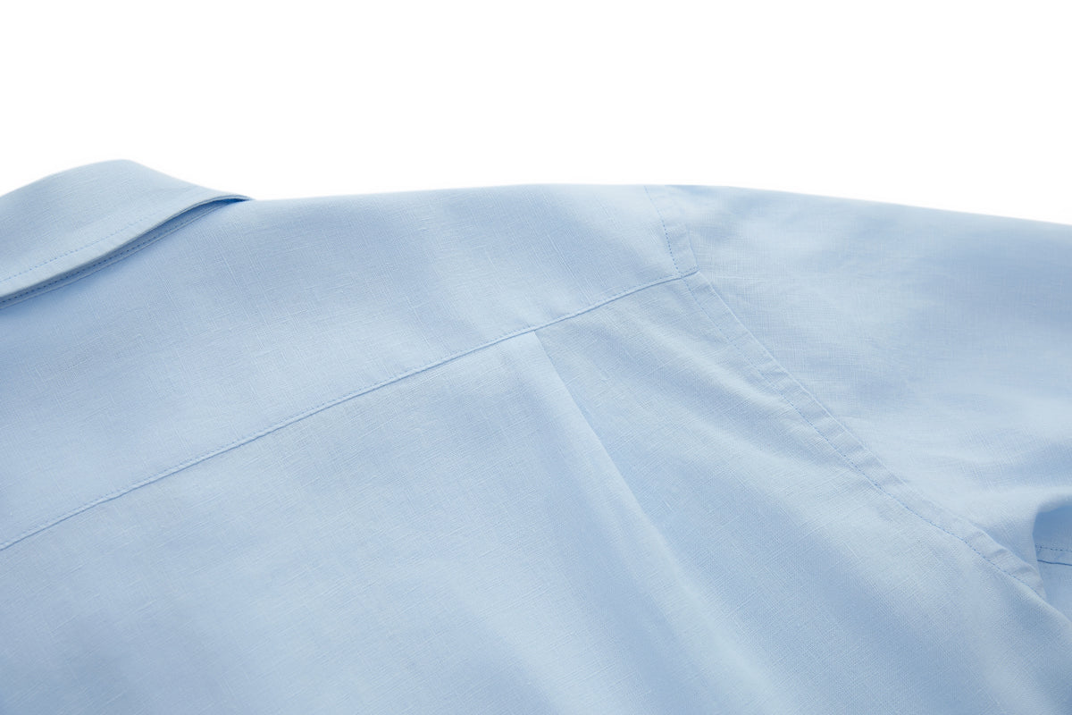 Linen Shirt Blue – product image 8