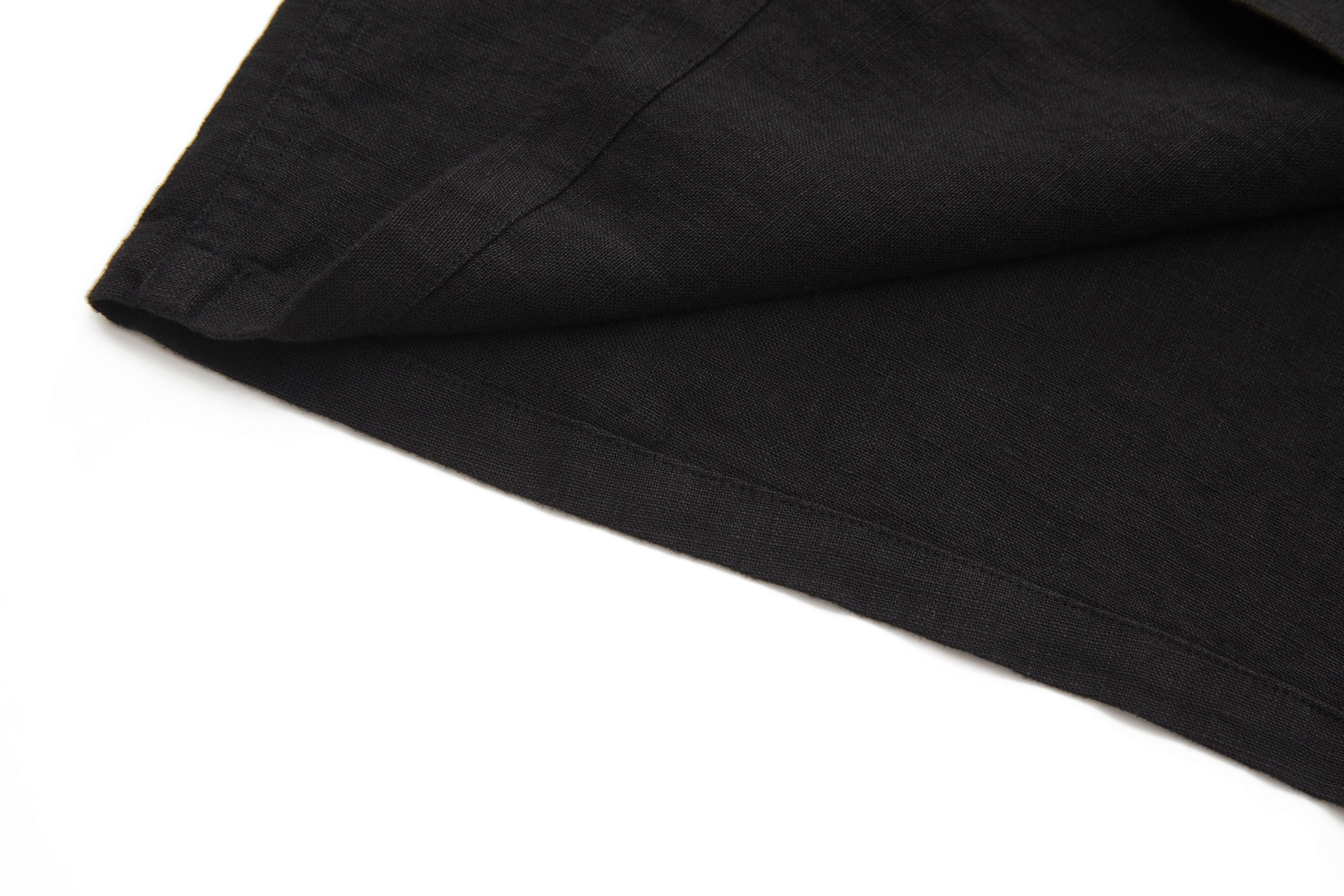 Boxy Short-Sleeve Shirt Black