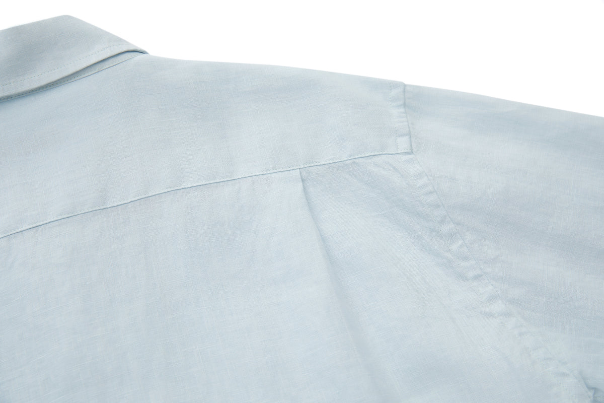 Linen Shirt Light Blue – product image 8