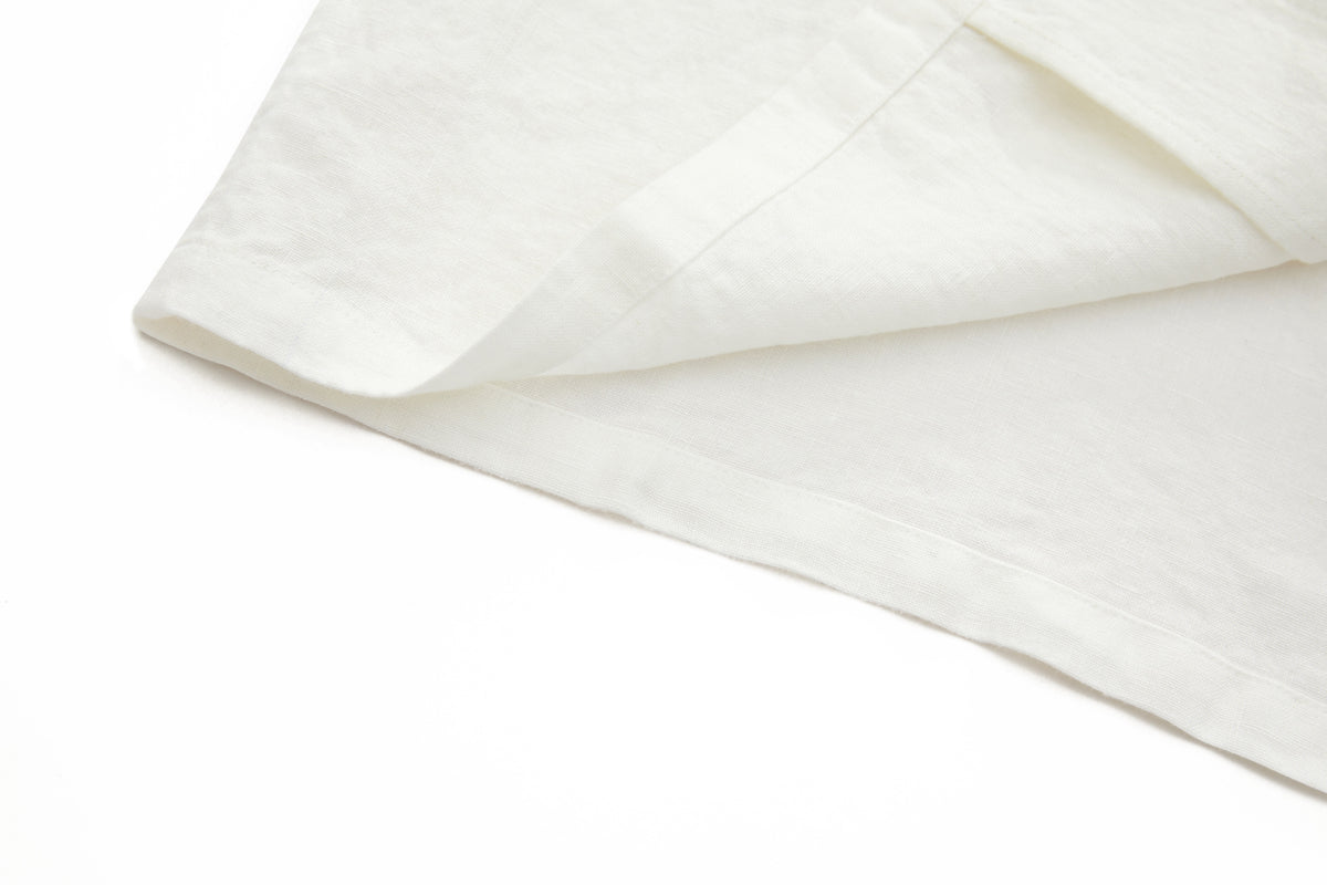 Boxy Short-Sleeve Shirt White – product image 8