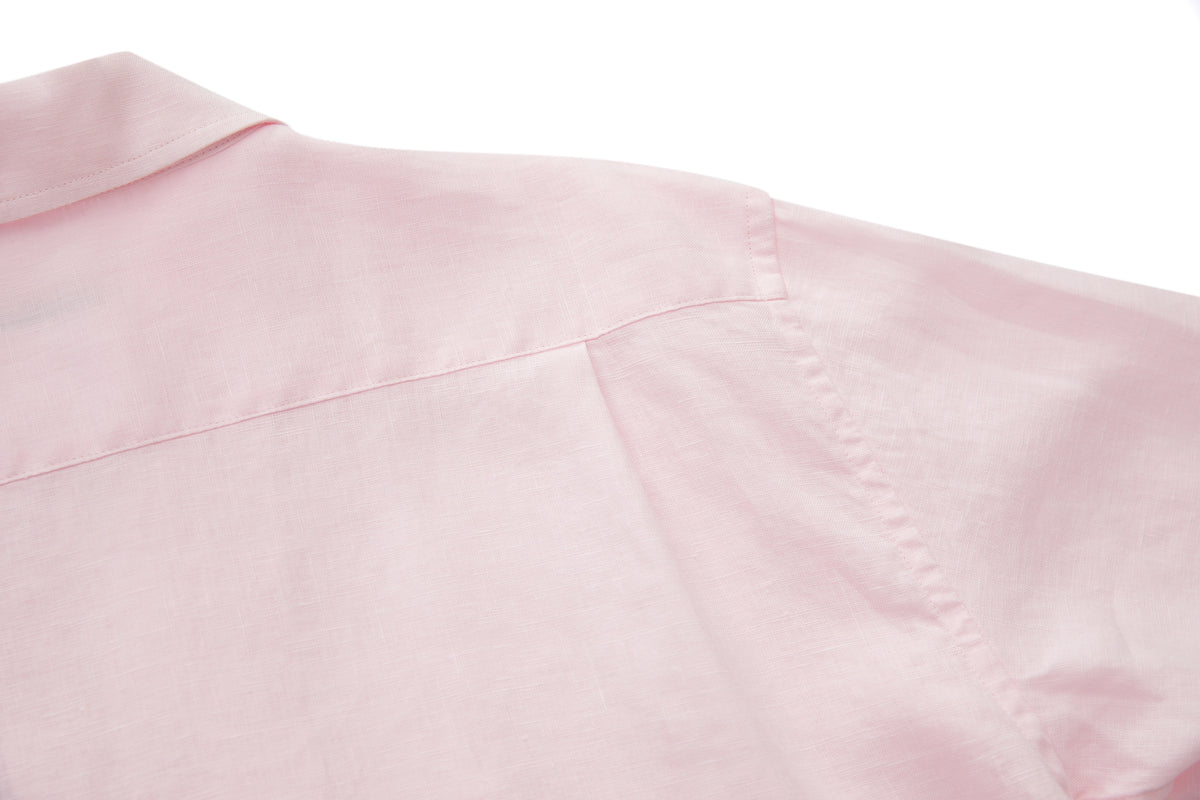 Linen Shirt Pink – product image 8