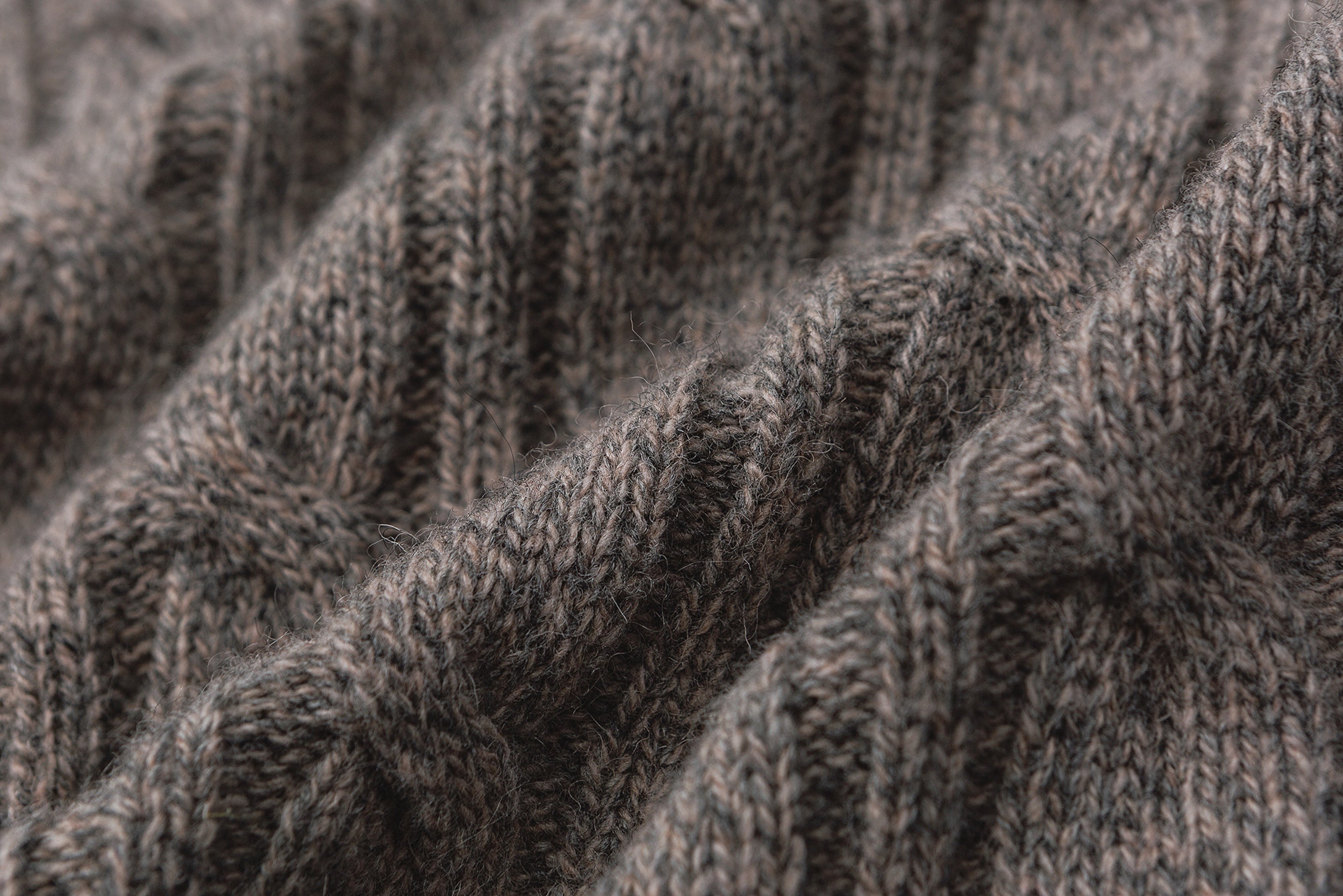 Cable-Knit Zip-Up Hoodie