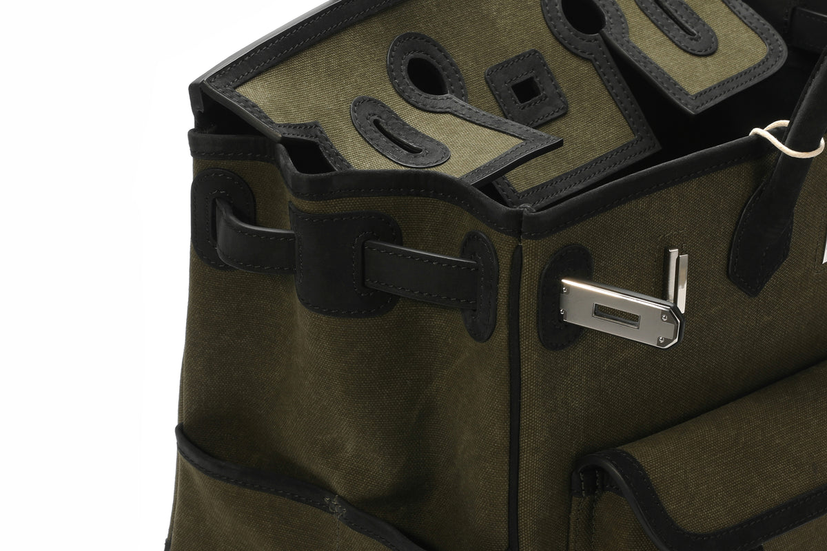 Travel Bag Cargo 35 Khaki/Black (Pre-Order) – product image 6