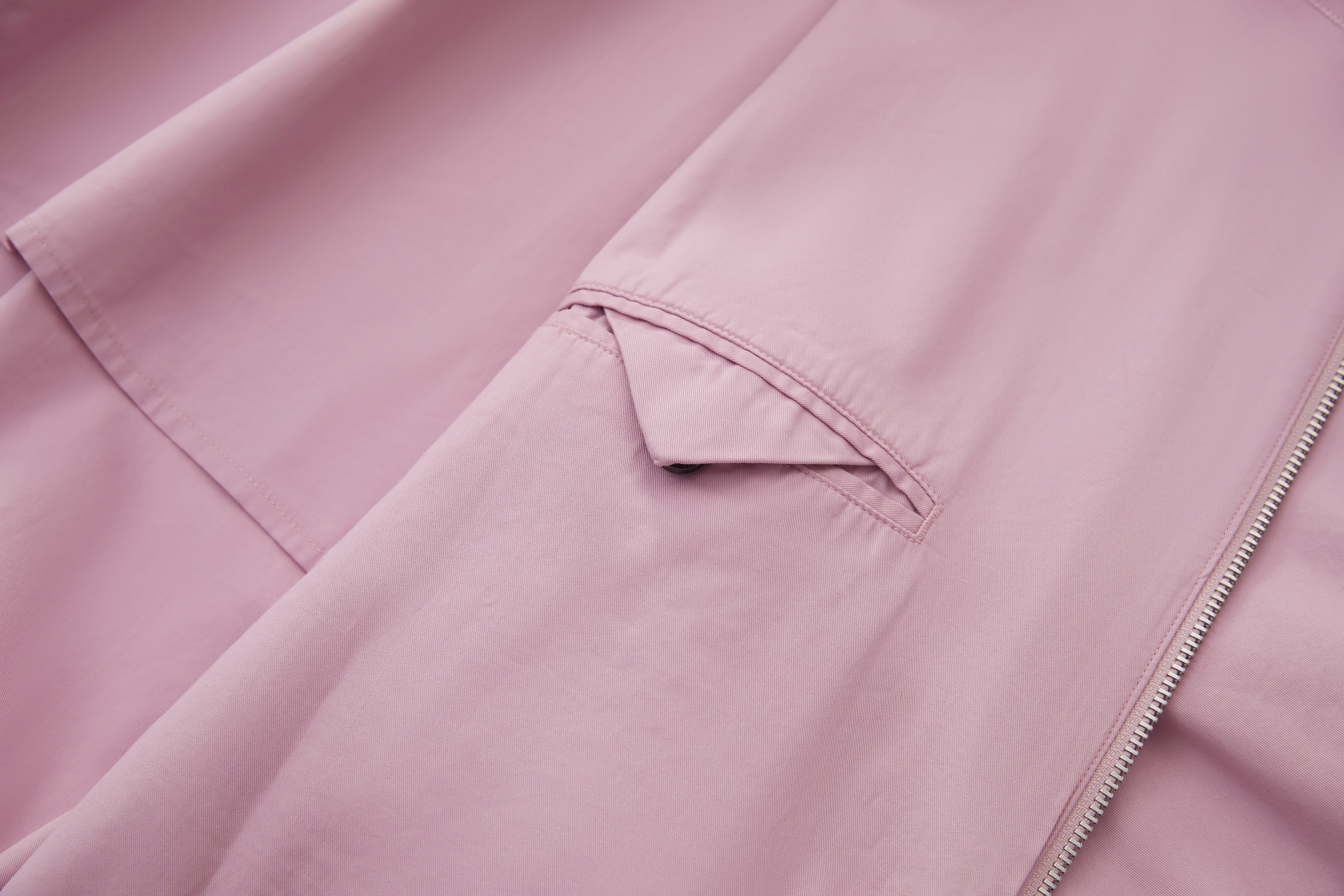 Old Gabardine Blouson Jacket Alabaster Pink