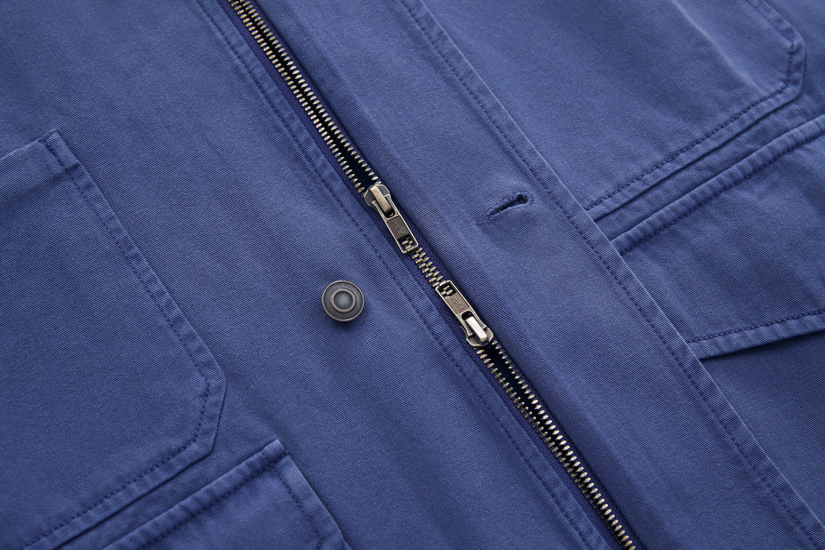 French Workwear Jacket Celtic Blue – product image 9