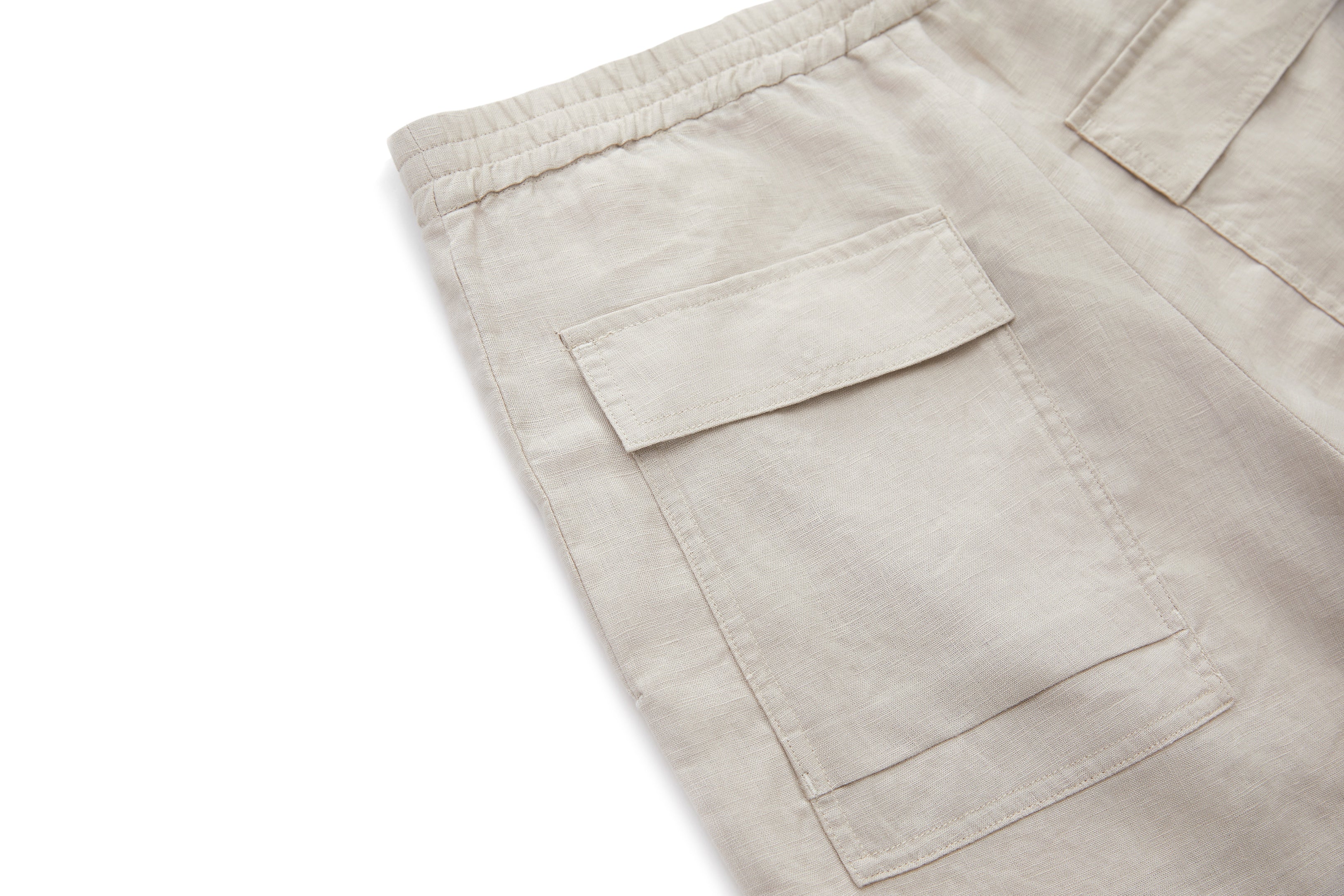 Linen Shorts Natural