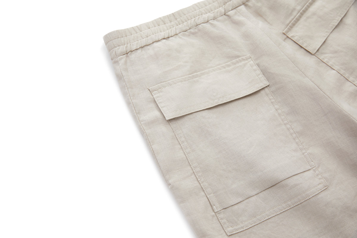 Linen Shorts Natural – product image 9