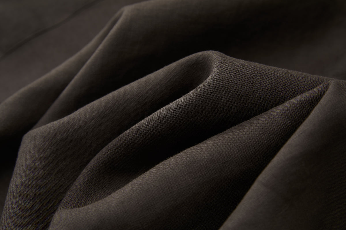 Linen Shirt Brown – product image 9