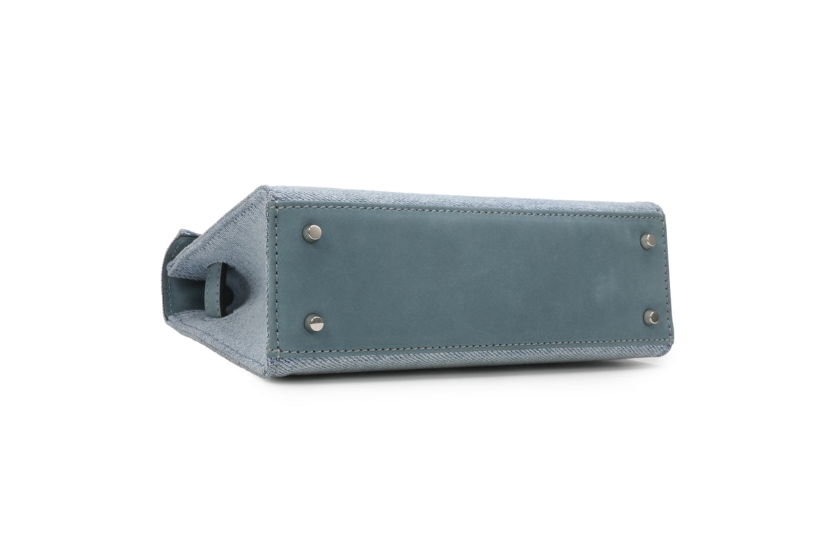 Shoulder Bag Mini Denim Blue – product image 9