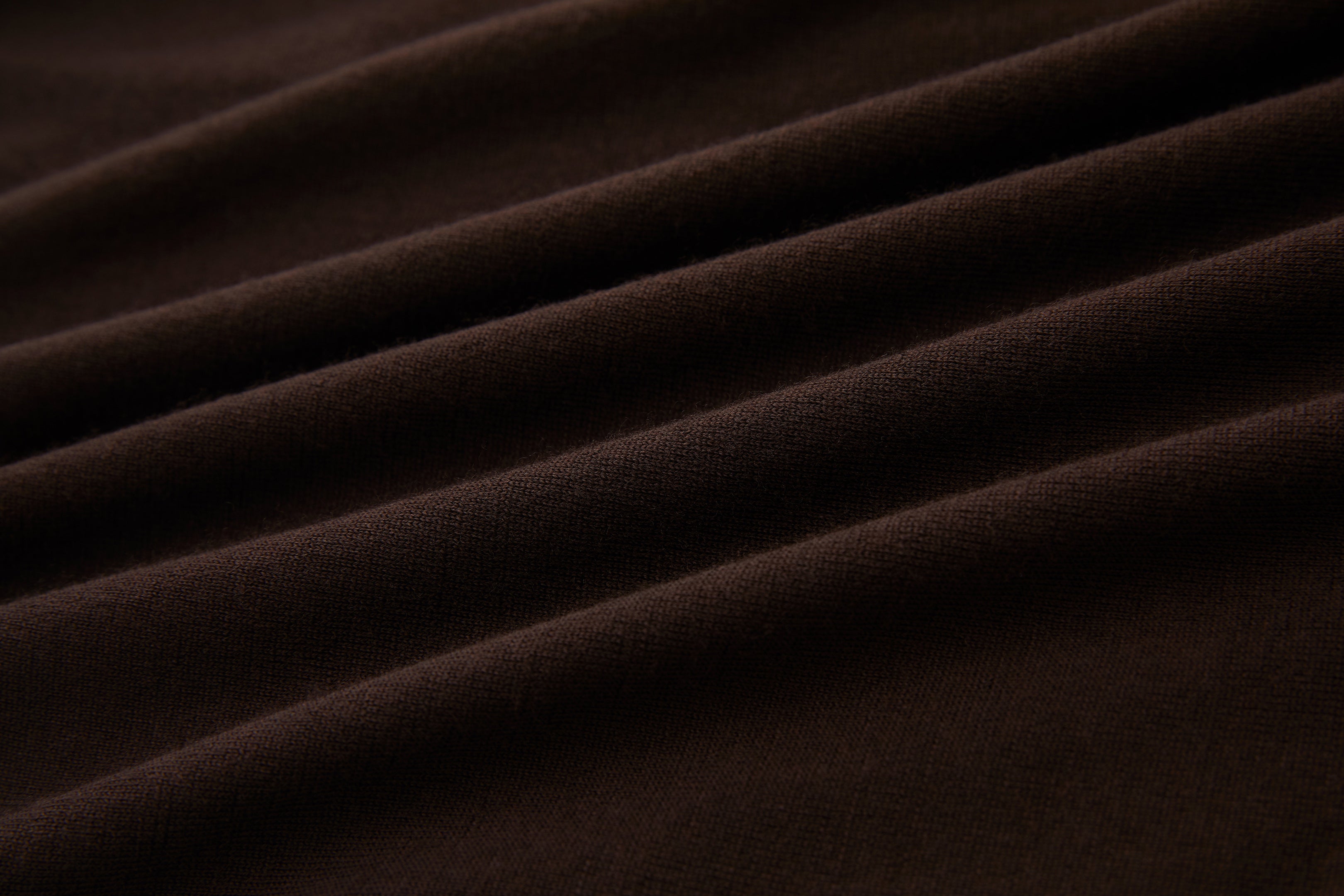 Wool T-Shirt Brown