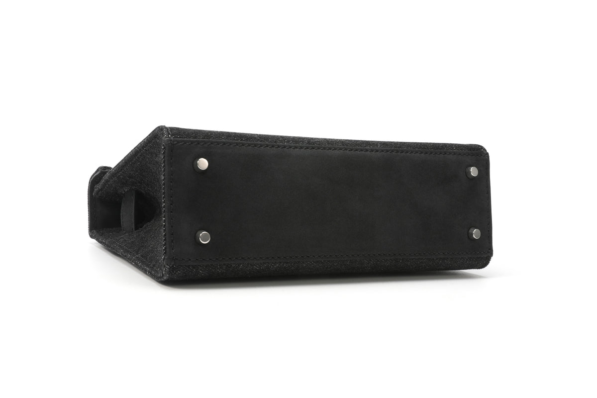 Shoulder Bag Mini Denim Black – product image 9