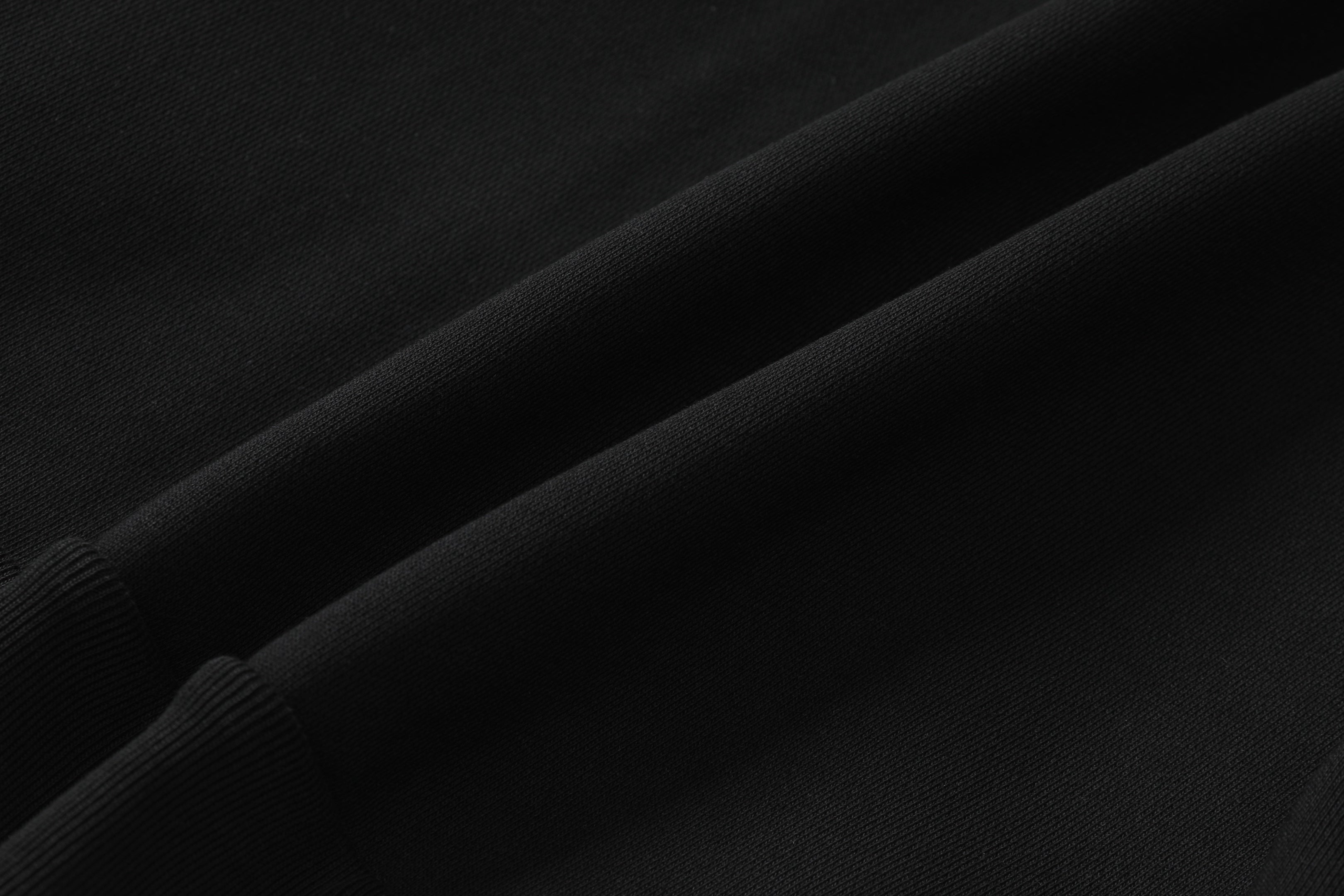 Zip-Up Hoodie Black