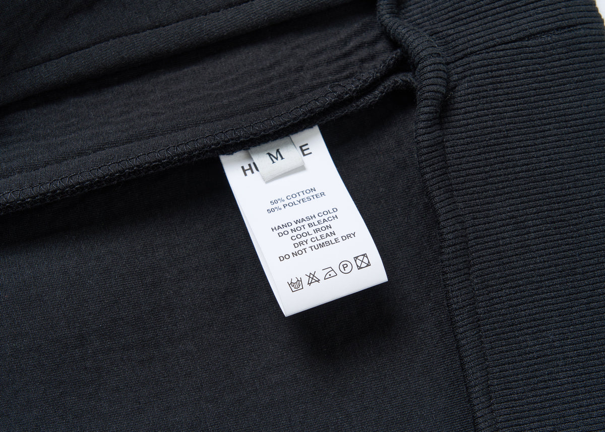 Jersey Blouson Jacket Black – product image 9