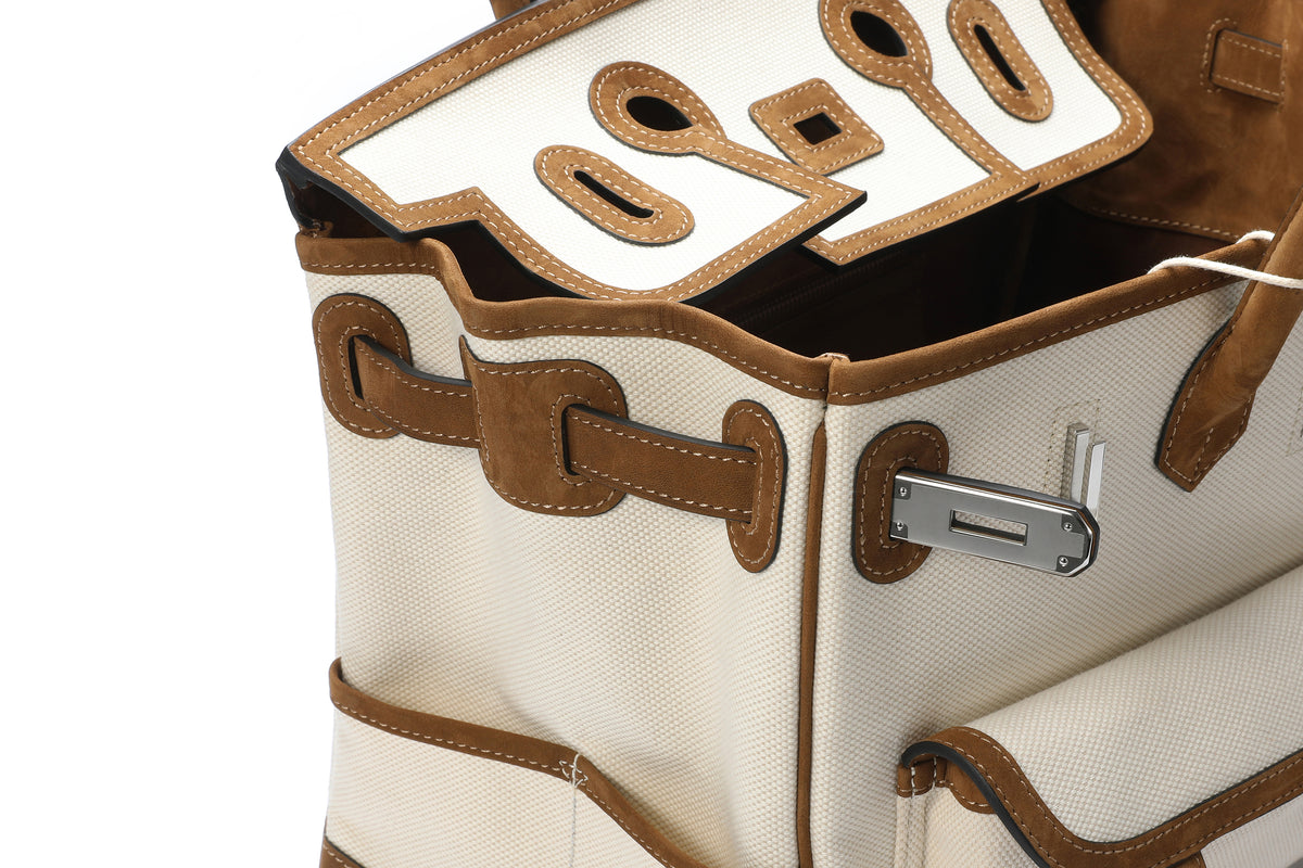 Travel Bag Cargo 35 White/Brown – product image 6