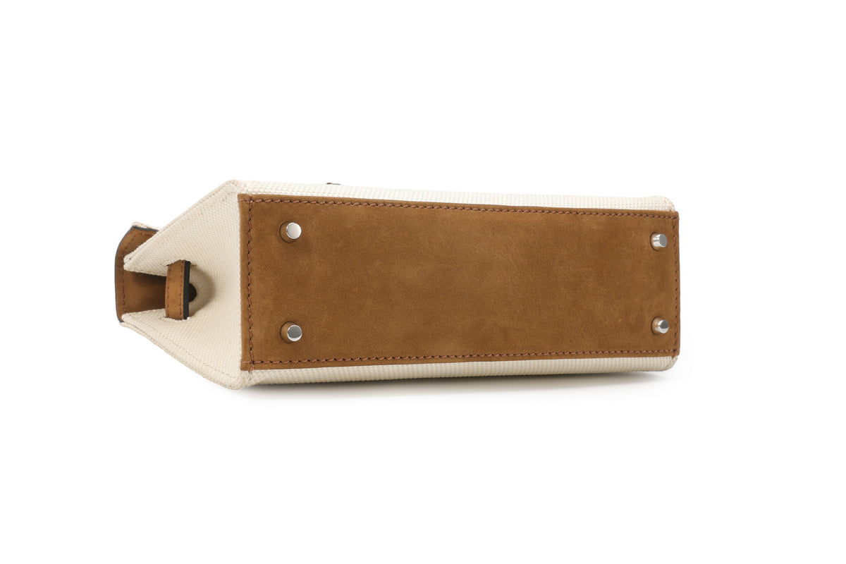 Shoulder Bag Mini White/Brown – product image 9